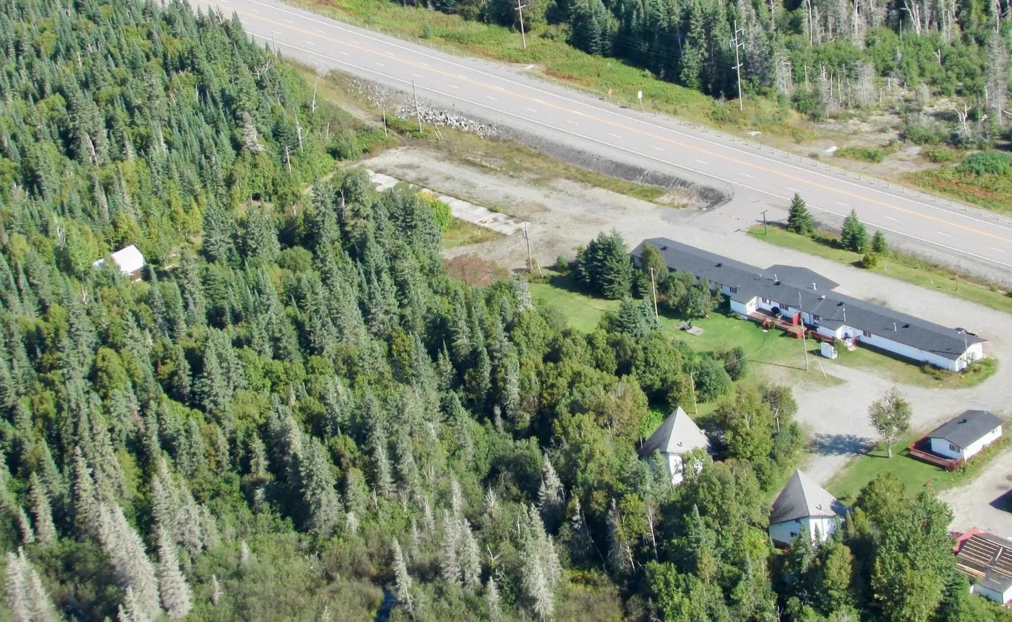 Bird's eye view in Wawa Northern Lights Motel and Chalets