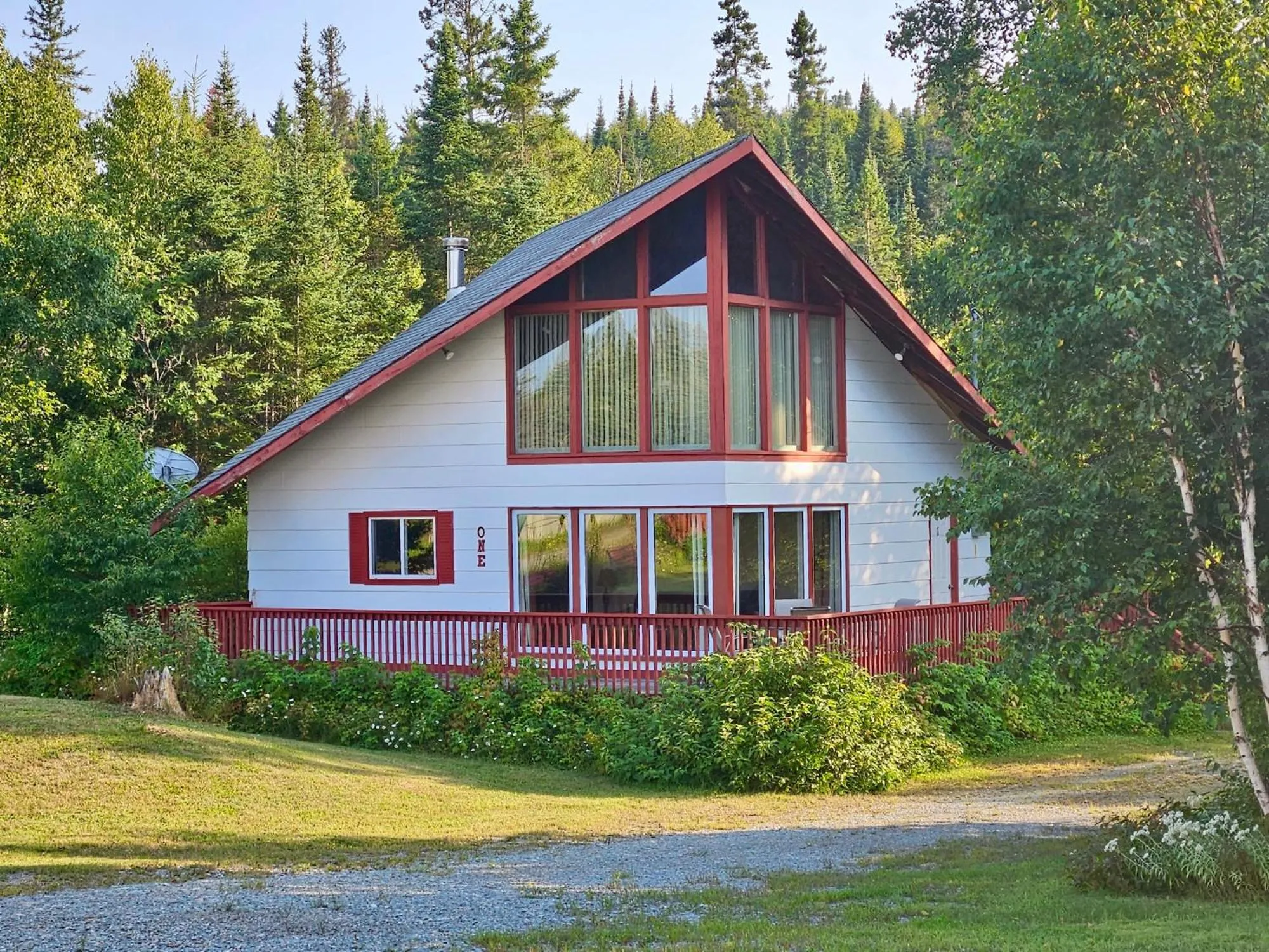 Property building in Wawa Northern Lights Motel and Chalets