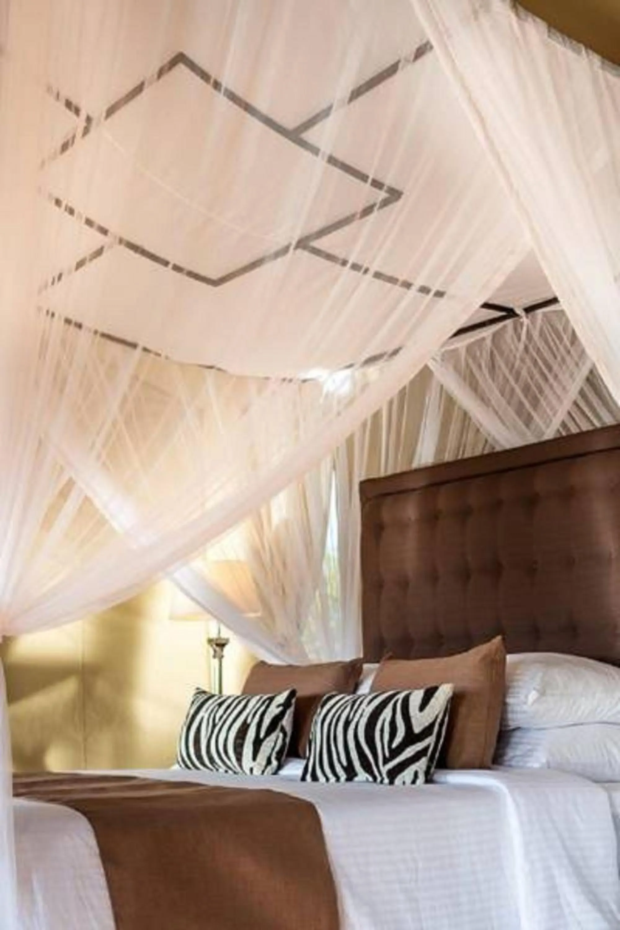 Bed in Mutara Camp- Nanyuki