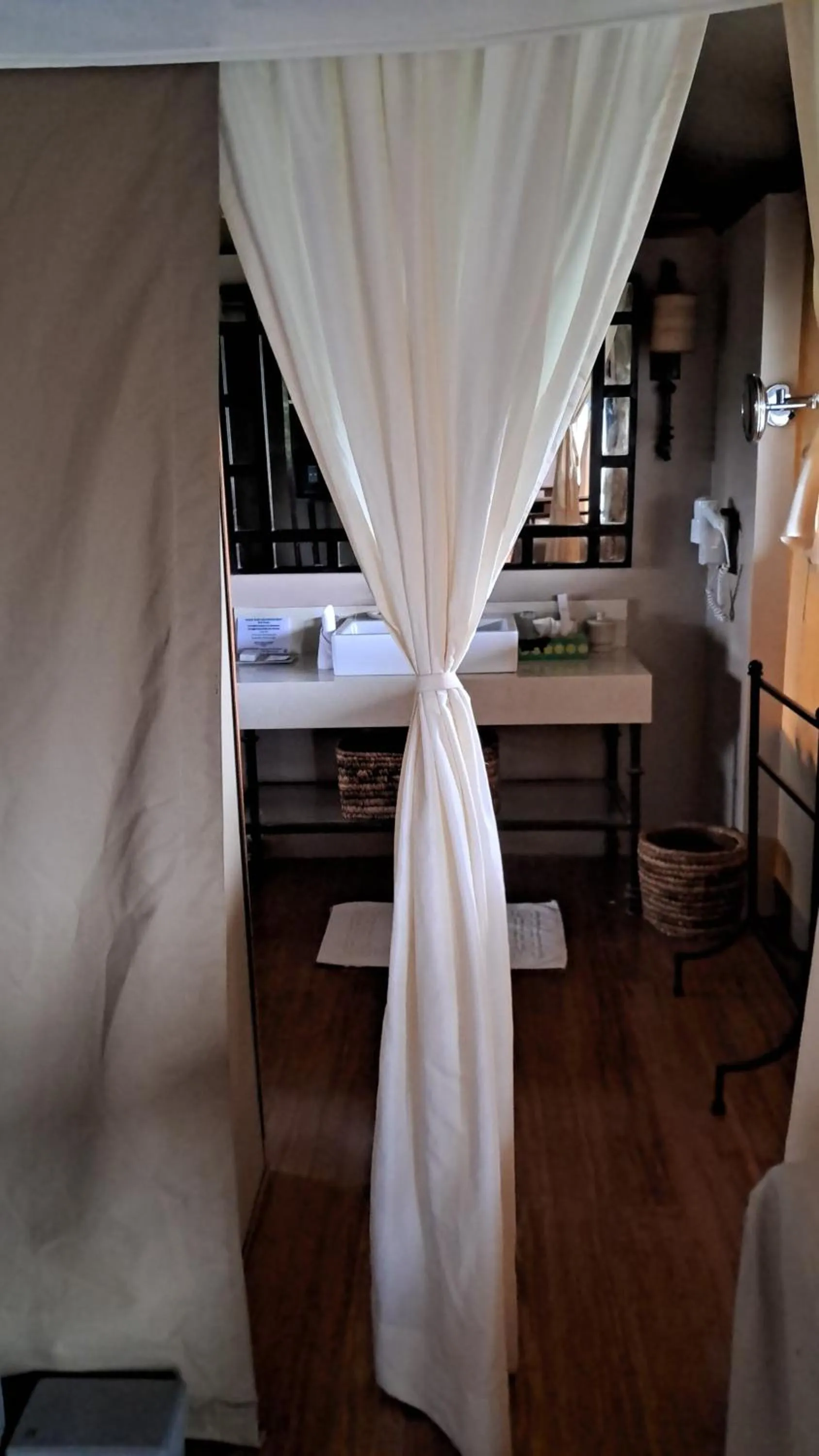 Bathroom, Bed in Mutara Camp- Nanyuki