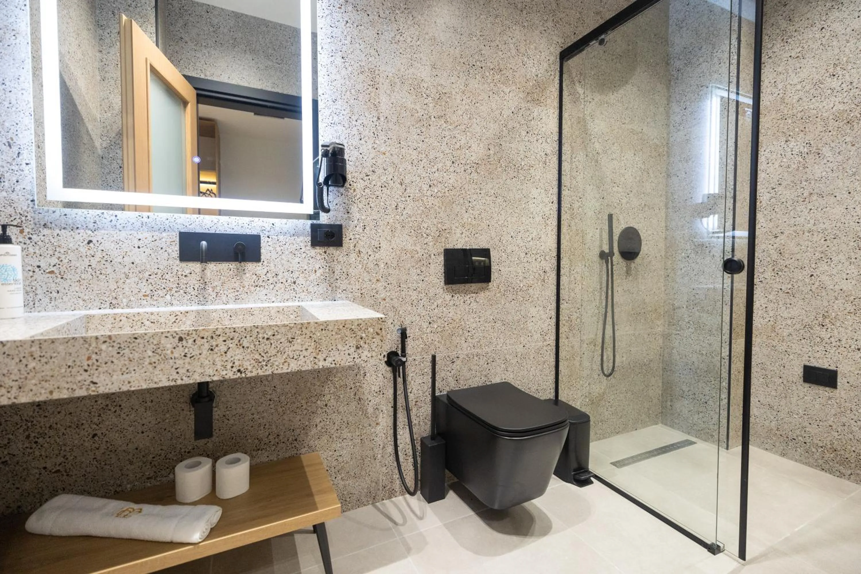 Shower in Beliz Boutique Hotel