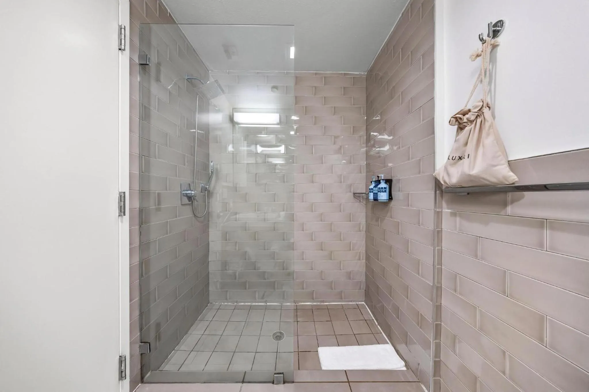 Shower in Luxuri Suites