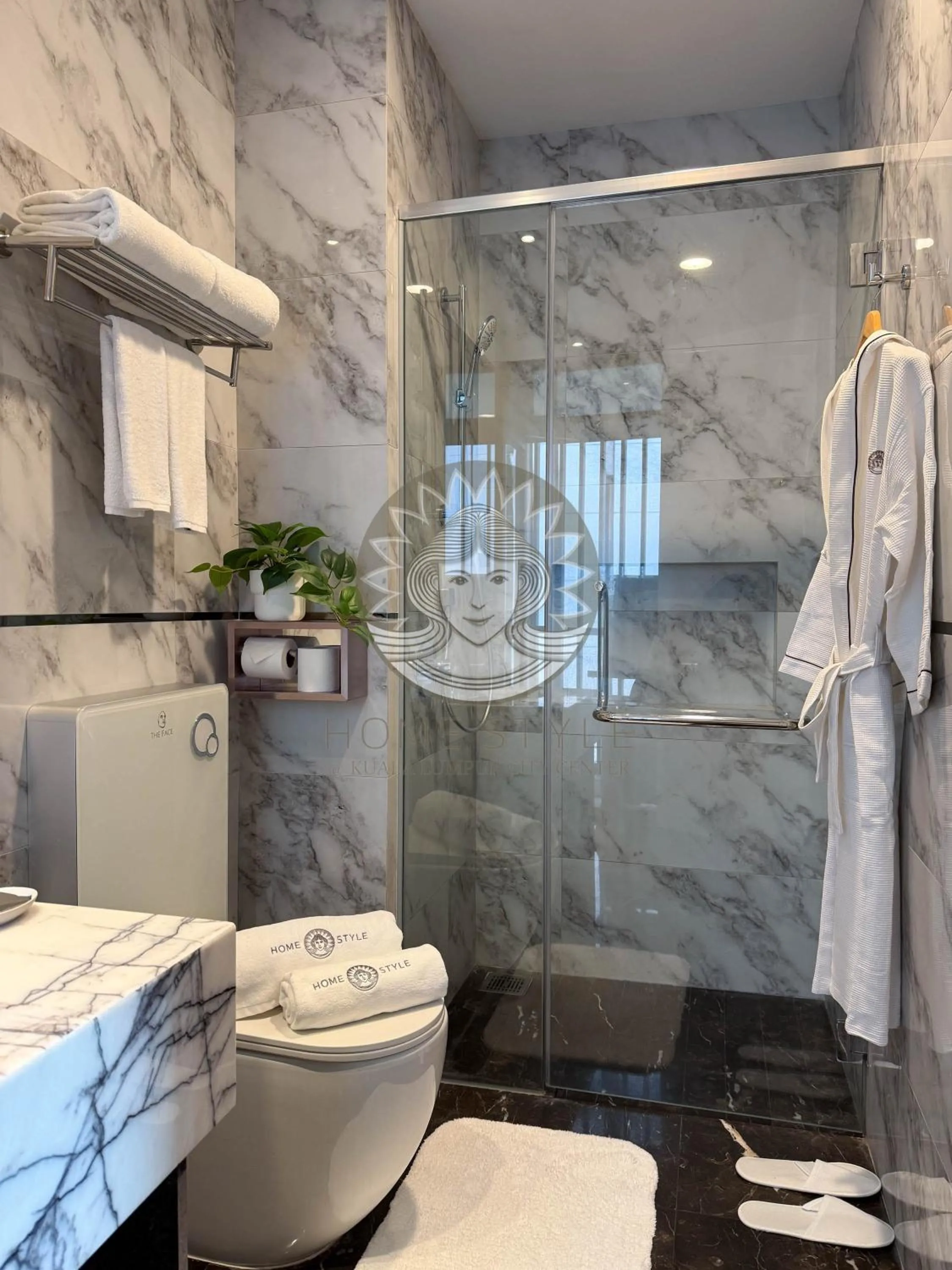 Bathroom in HOME STYLE at Platinum Suites 2 KLCC Twin Towers