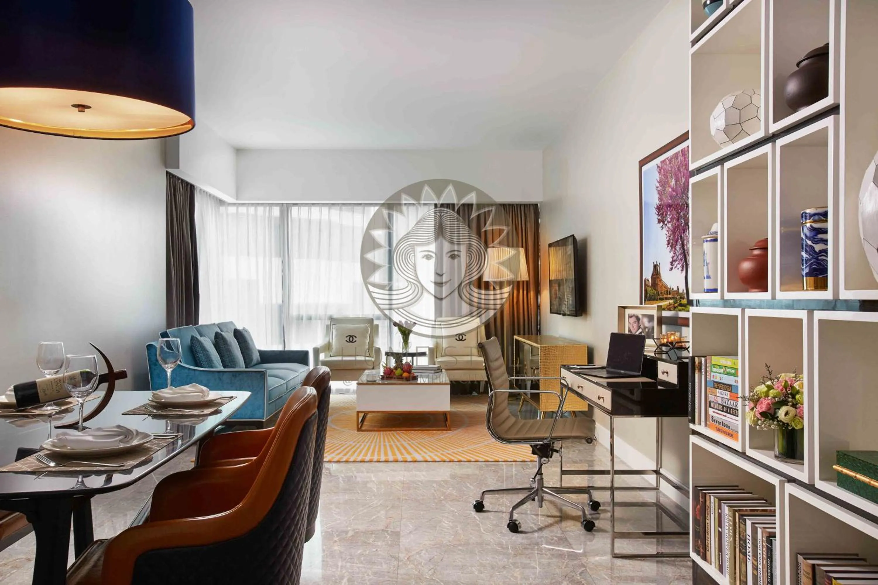 Living room in HOME STYLE at Platinum Suites 2 KLCC Twin Towers