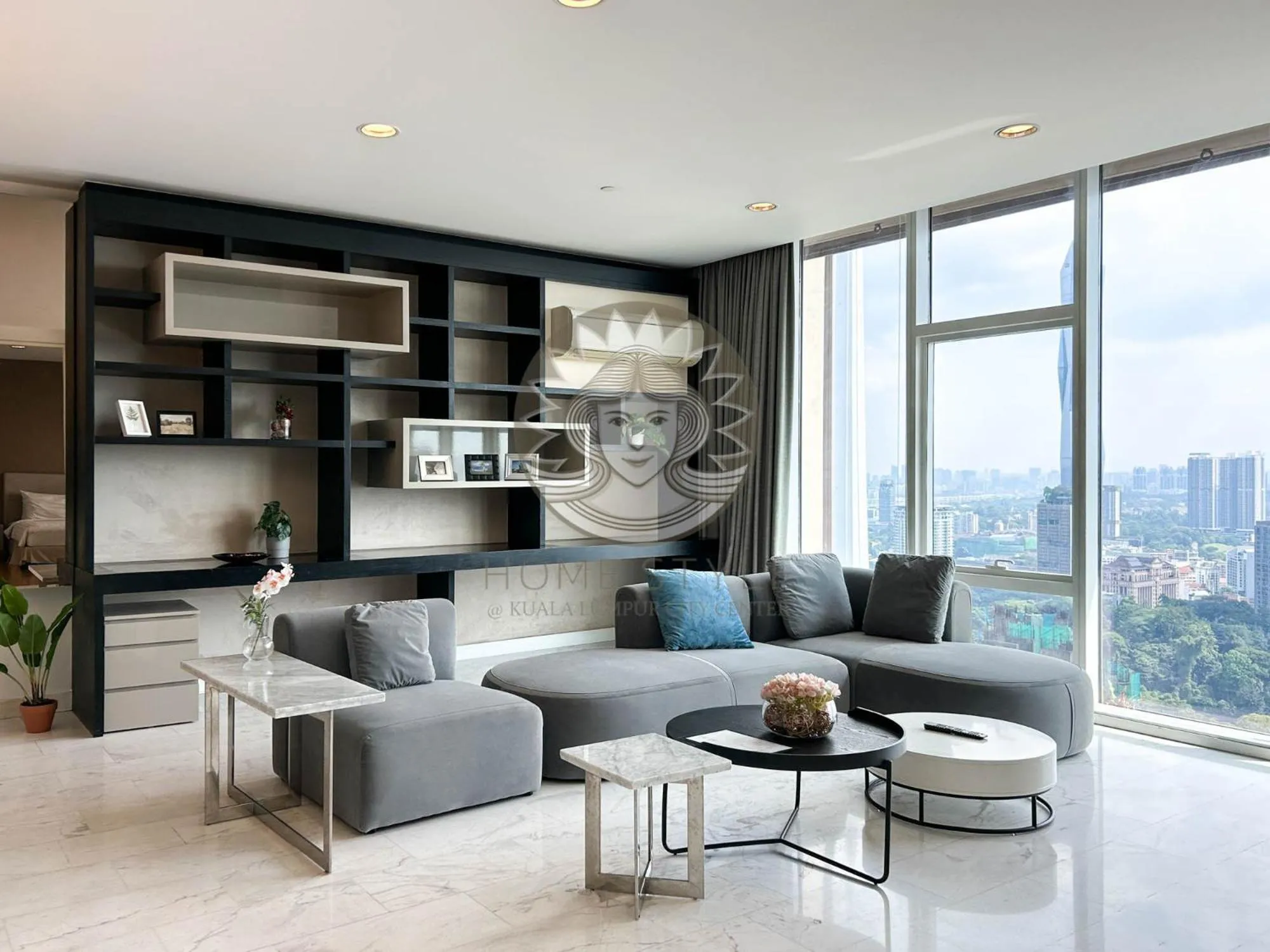 Living room in HOME STYLE at Platinum Suites KLCC Twin Towers