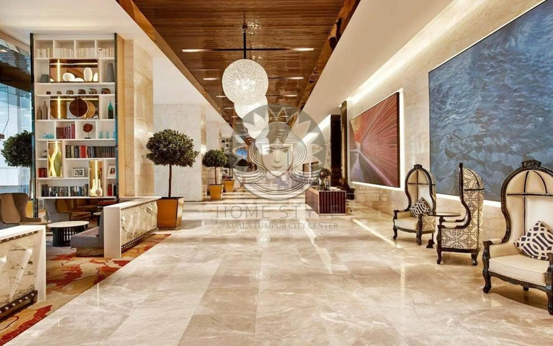 Lobby or reception in HOME STYLE at Platinum Suites KLCC Twin Towers