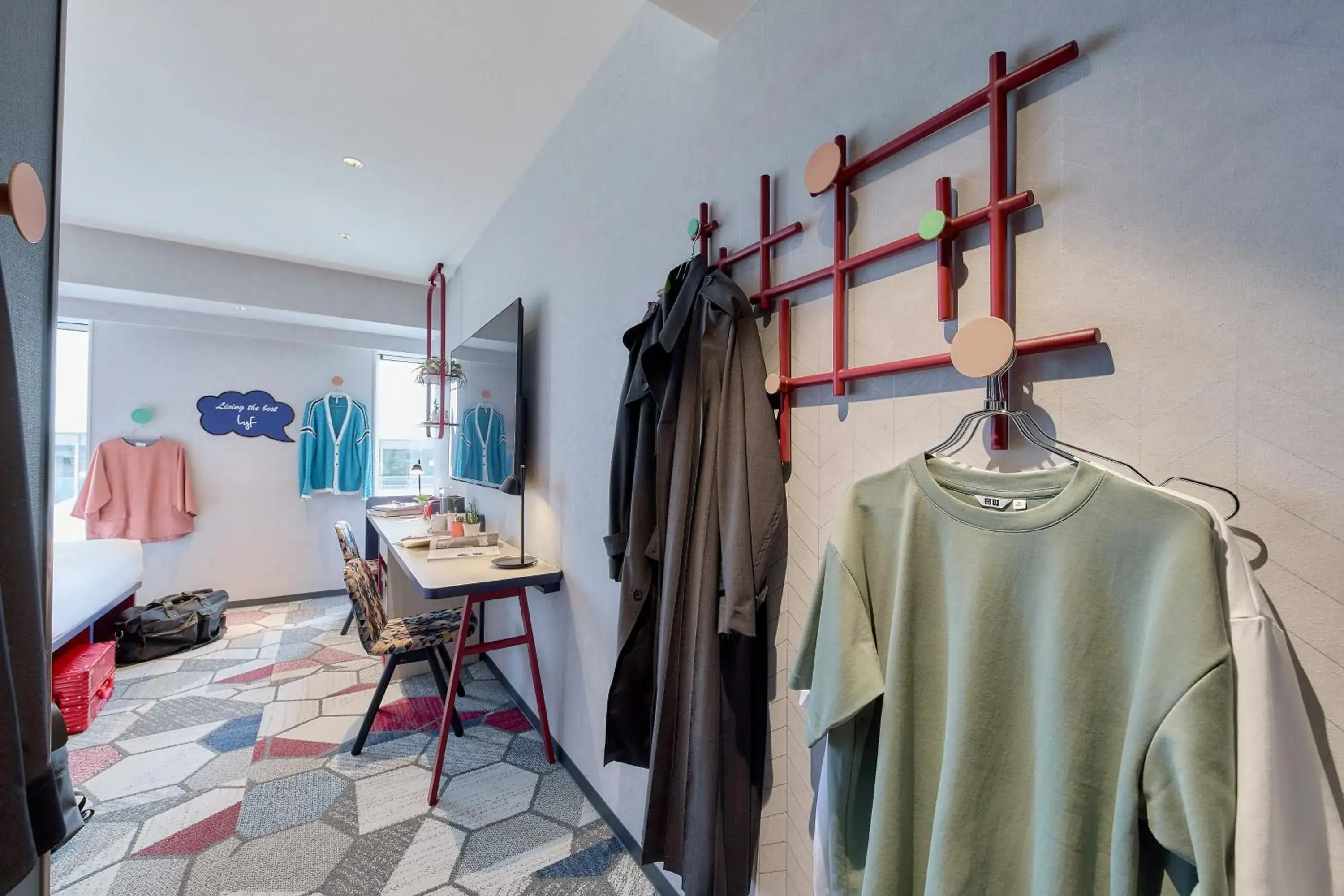 Photo of the whole room in lyf Shibuya Tokyo Photo of the whole room in lyf Shibuya Tokyo