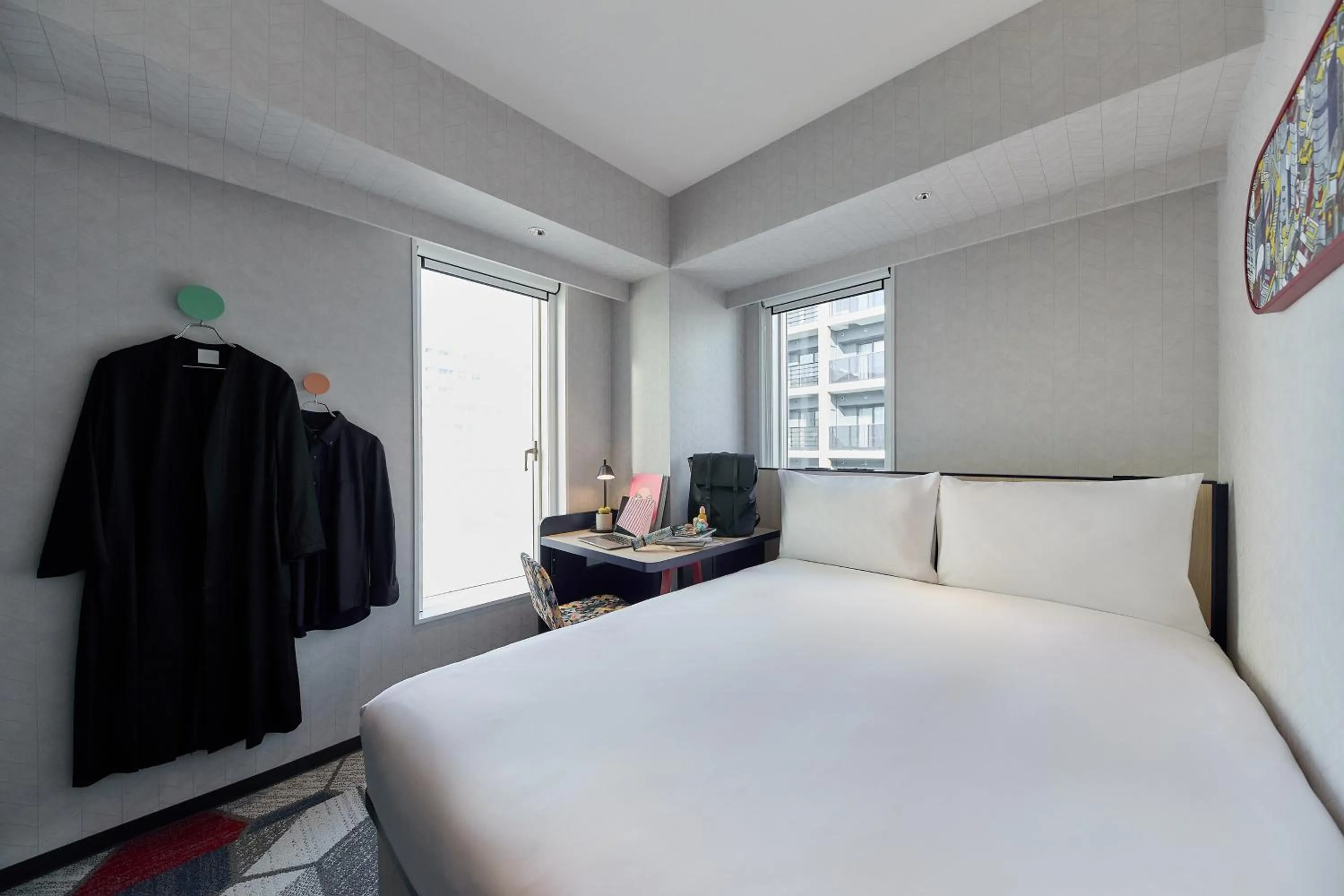 Photo of the whole room, Bed in lyf Shibuya Tokyo