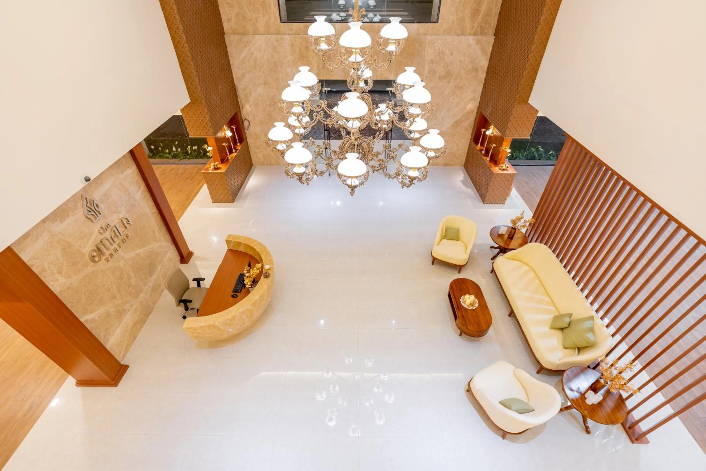 Lobby or reception in The Omala Resort Tretes