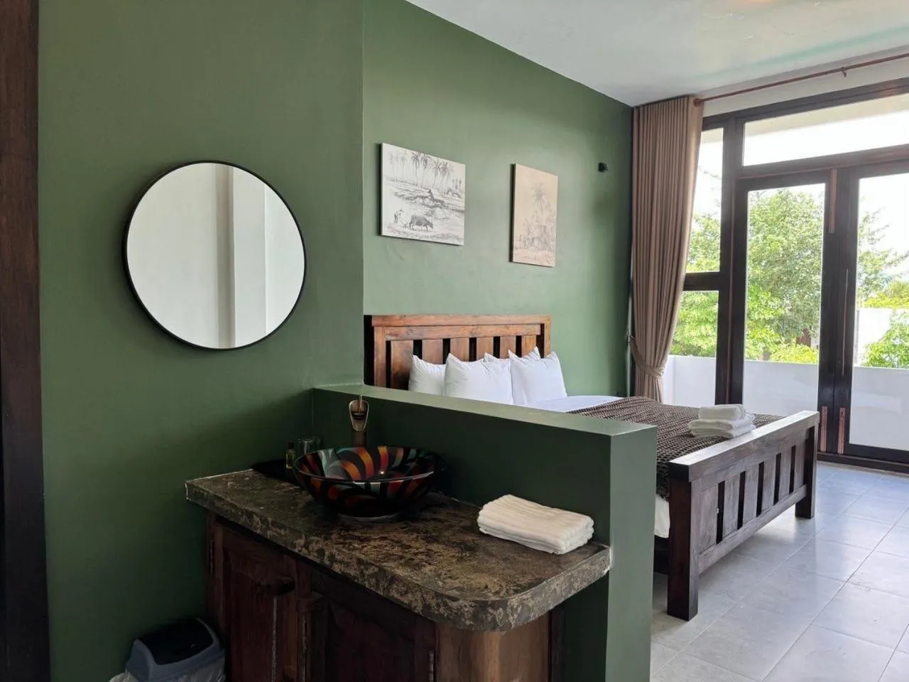 Bed in STONE AGE Boutique