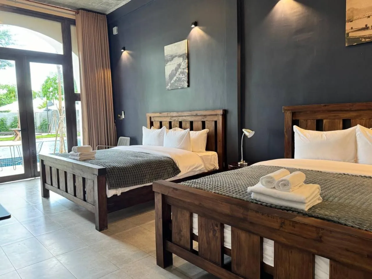 Bed in STONE AGE Boutique