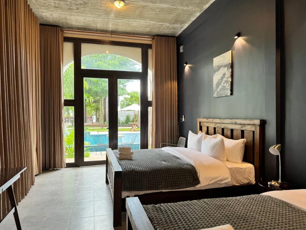 Bed in STONE AGE Boutique