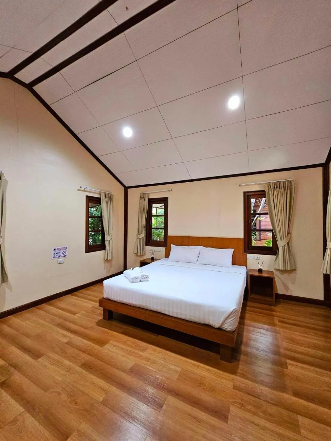 Bed in Samran Resort