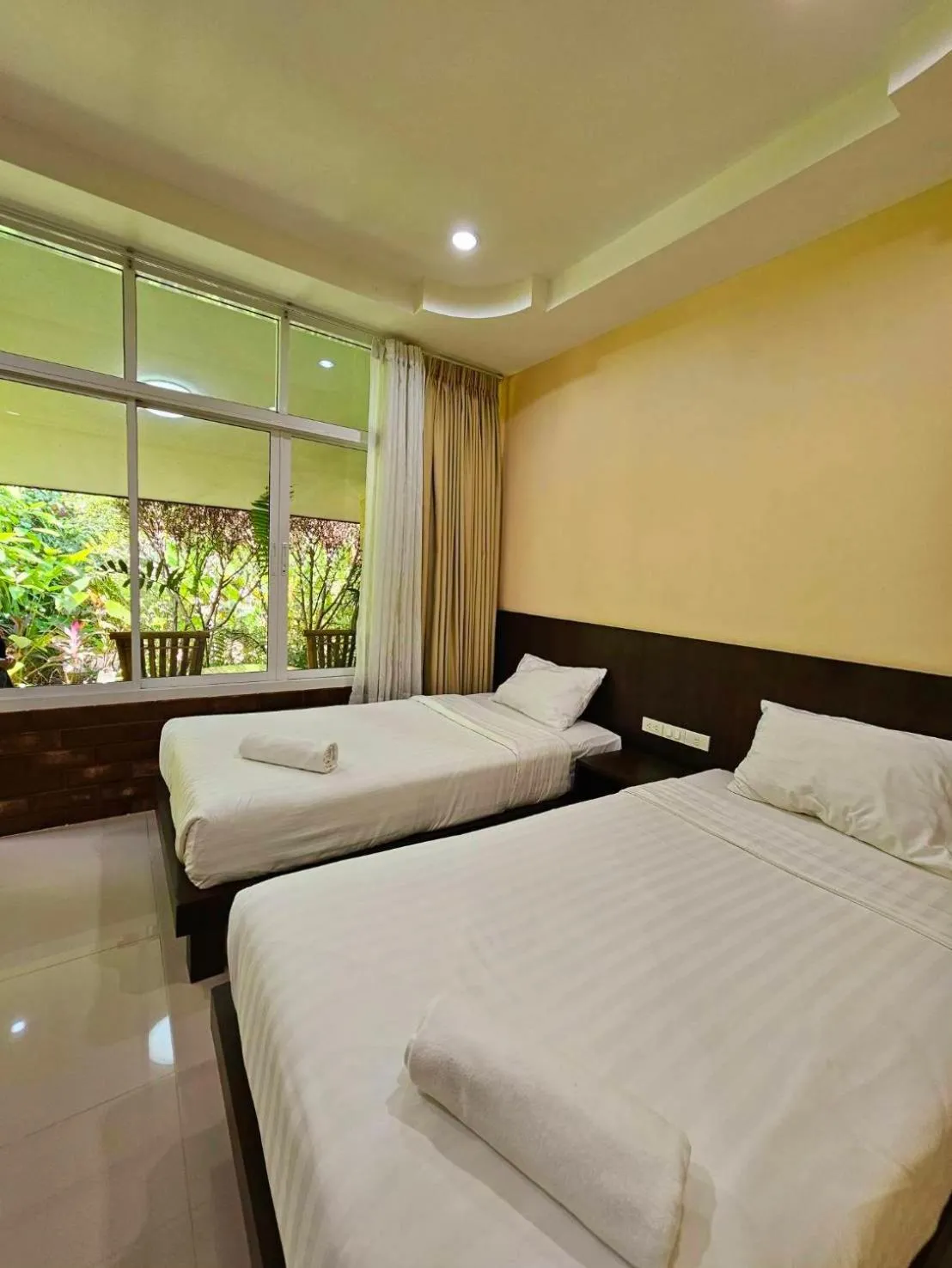 Bed in Samran Resort