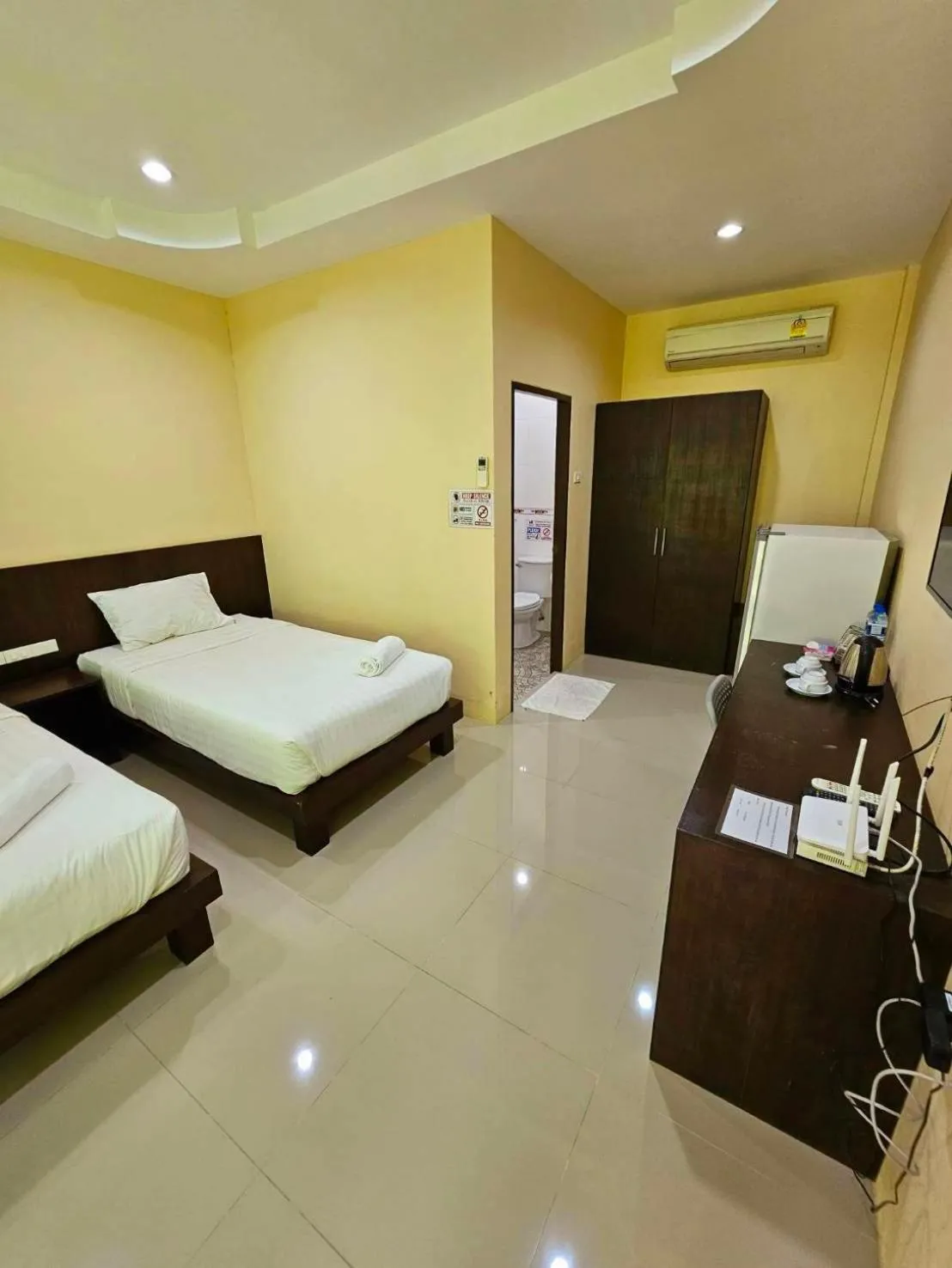 Bed in Samran Resort