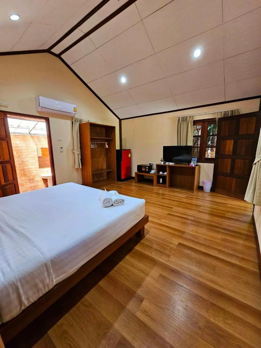Bed in Samran Resort