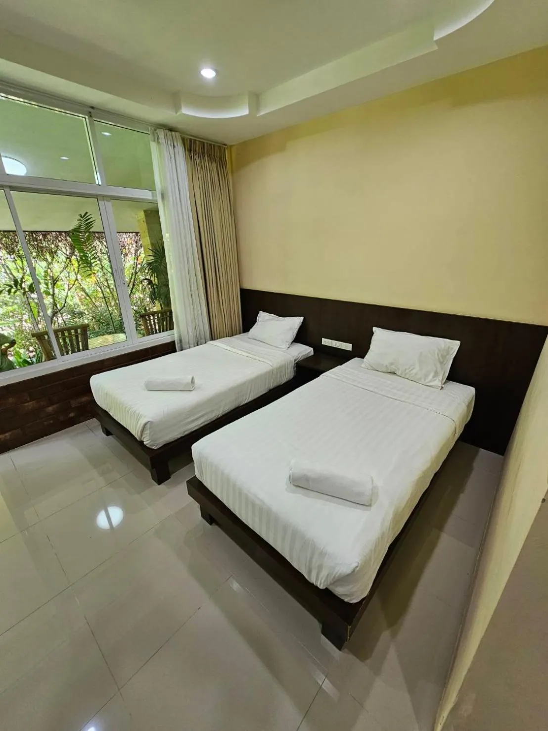 Bed in Samran Resort
