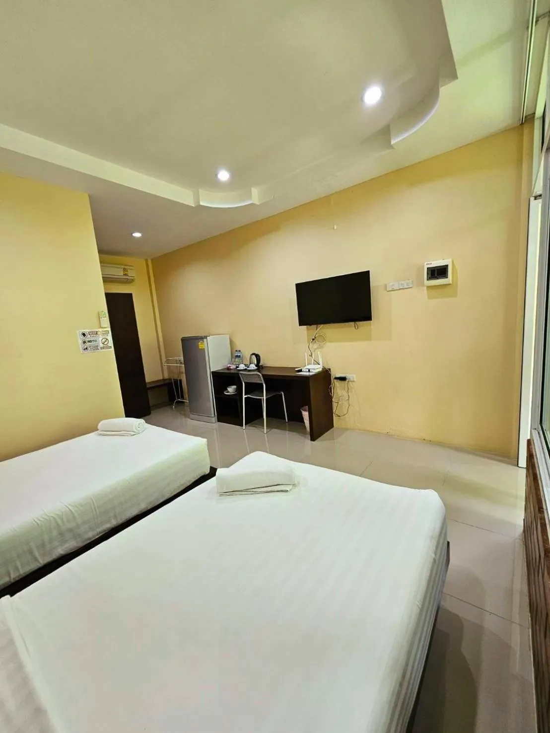 Bed in Samran Resort