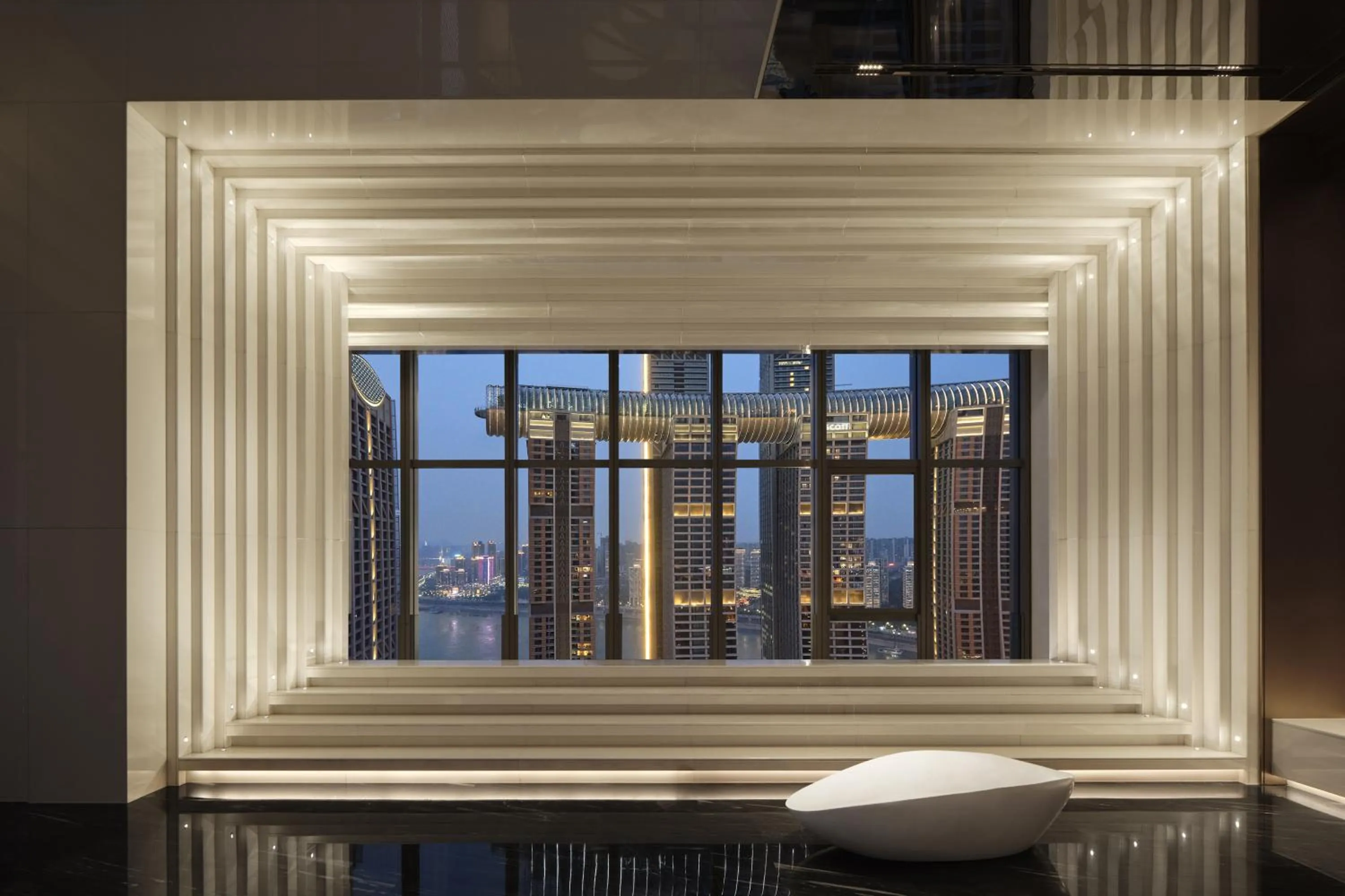 Lobby or reception in ISEYA Panoramic Hotel Chongqing Jiefangbei Raffles Plaza