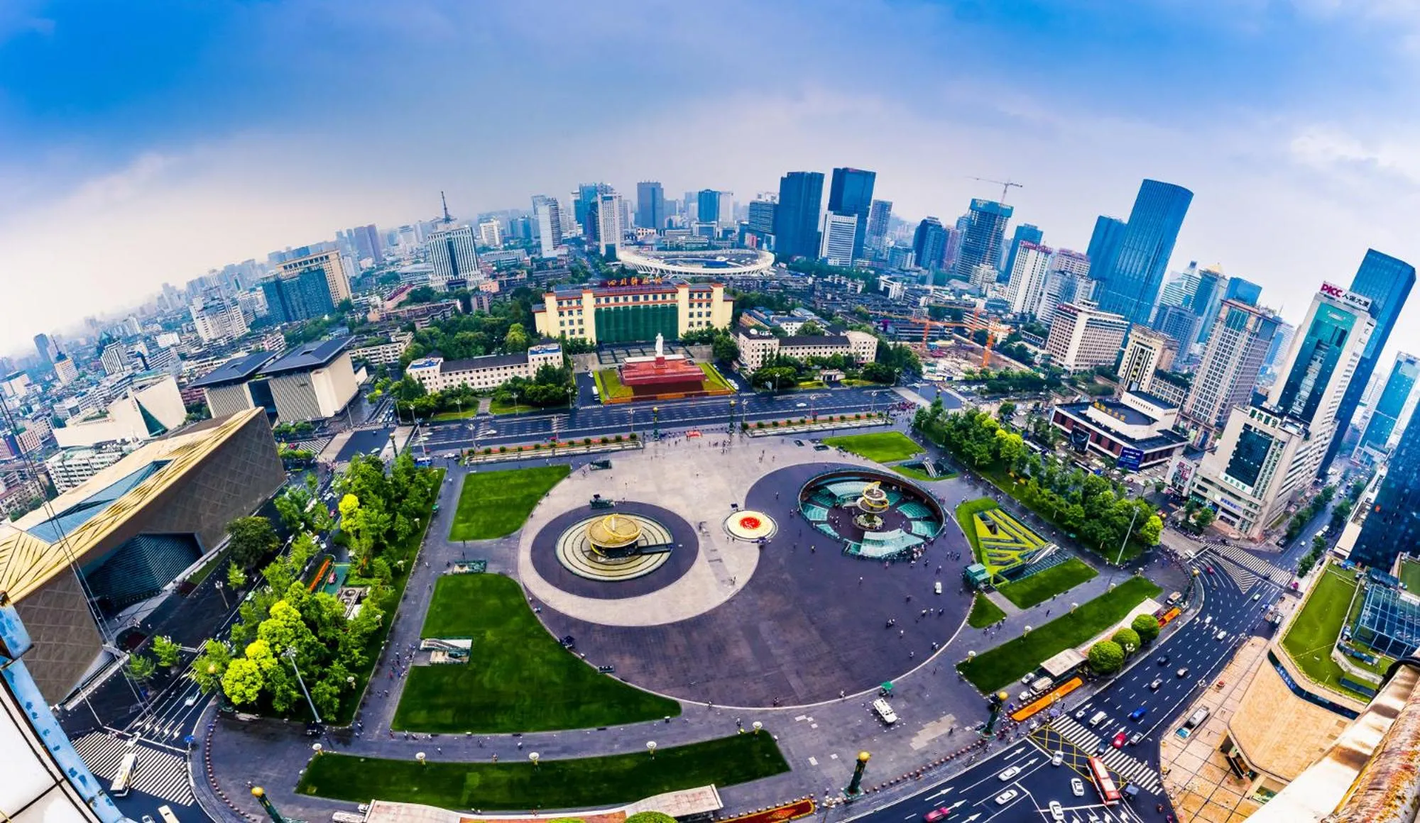 Tianfu King Room - Overlook Tianfu Square in SEYA Panoramic Hotel Chengdu Tianfu Square, Chunxi Road