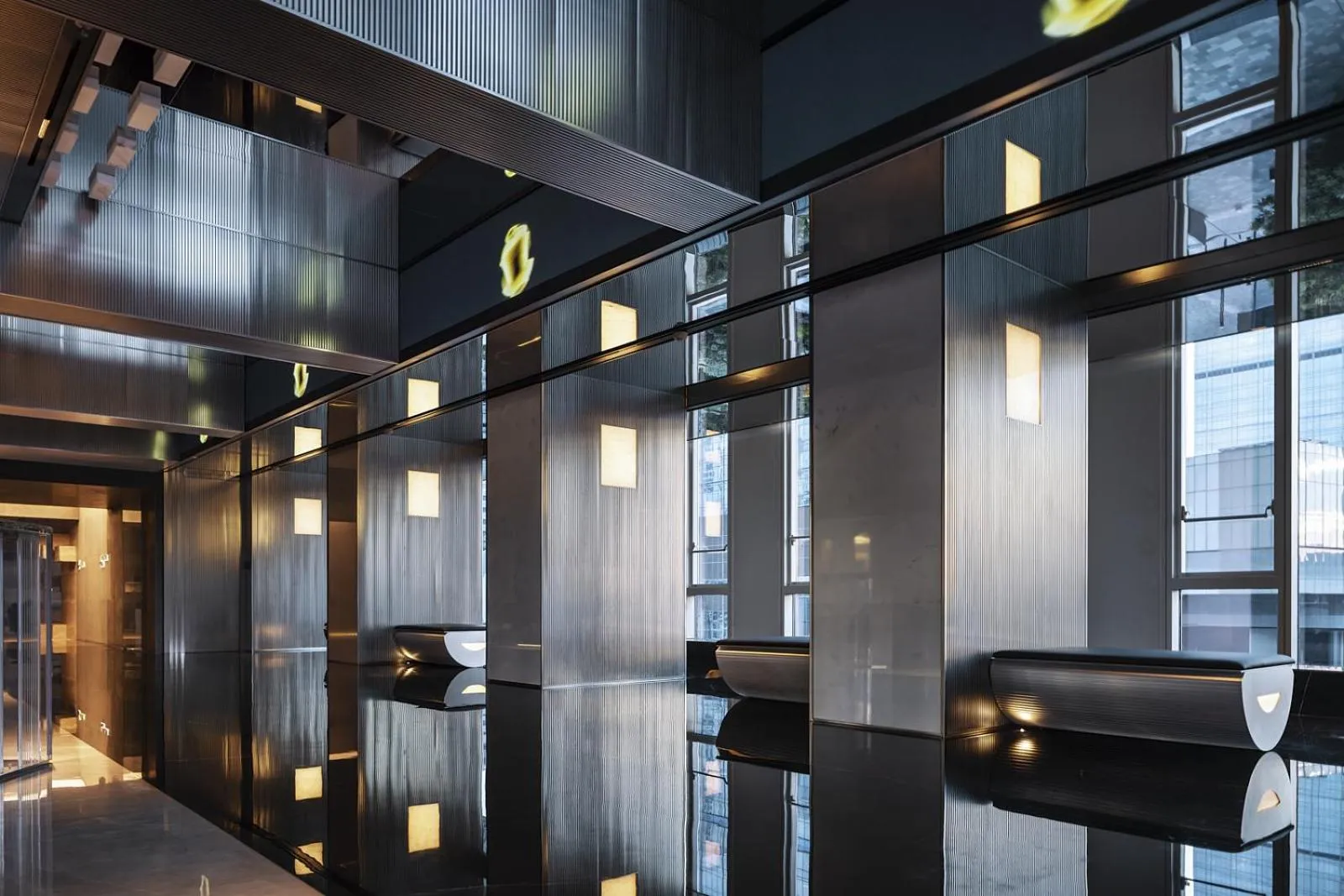 Lobby or reception in ISEYA Serviced Apart-ment Chengdu Taikoo Li Flagship
