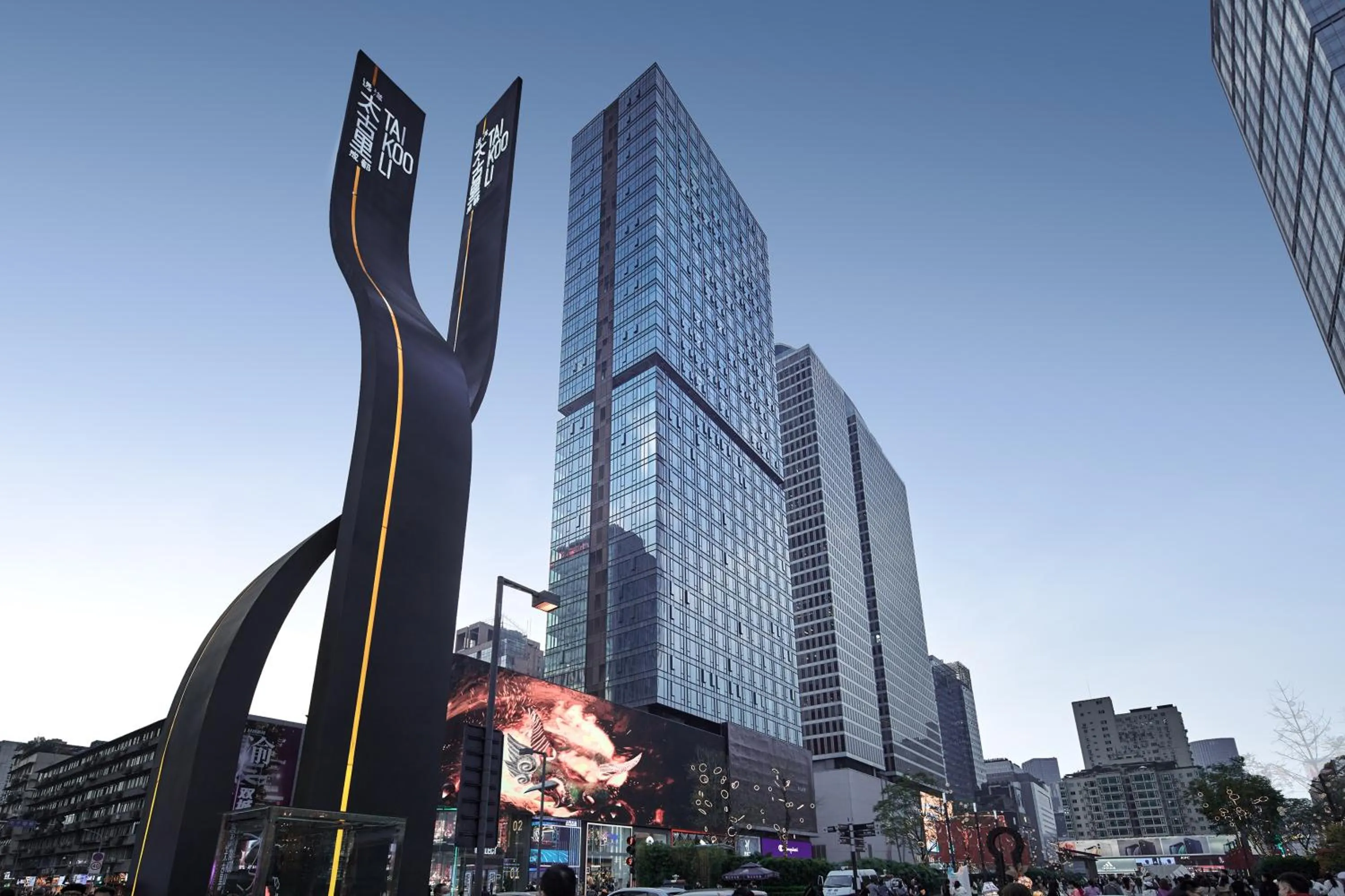 Property building in ISEYA Serviced Apart-ment Chengdu Taikoo Li Flagship