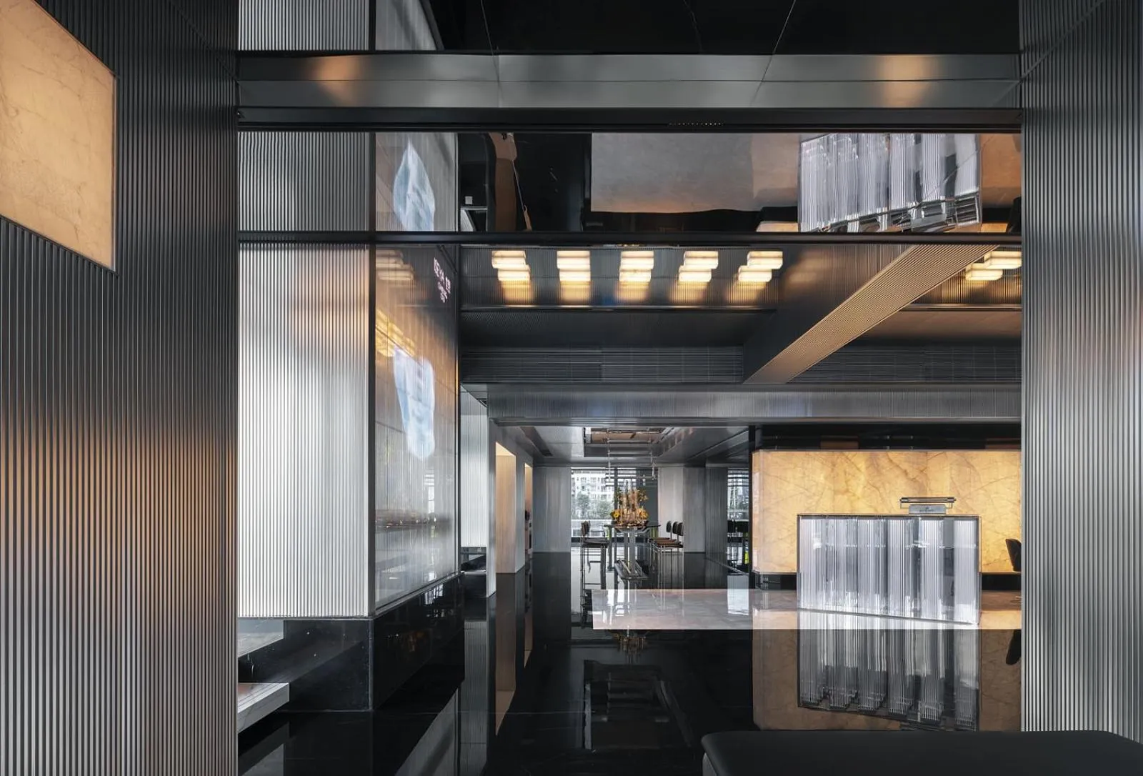 Lobby or reception in ISEYA Serviced Apart-ment Chengdu Taikoo Li Flagship