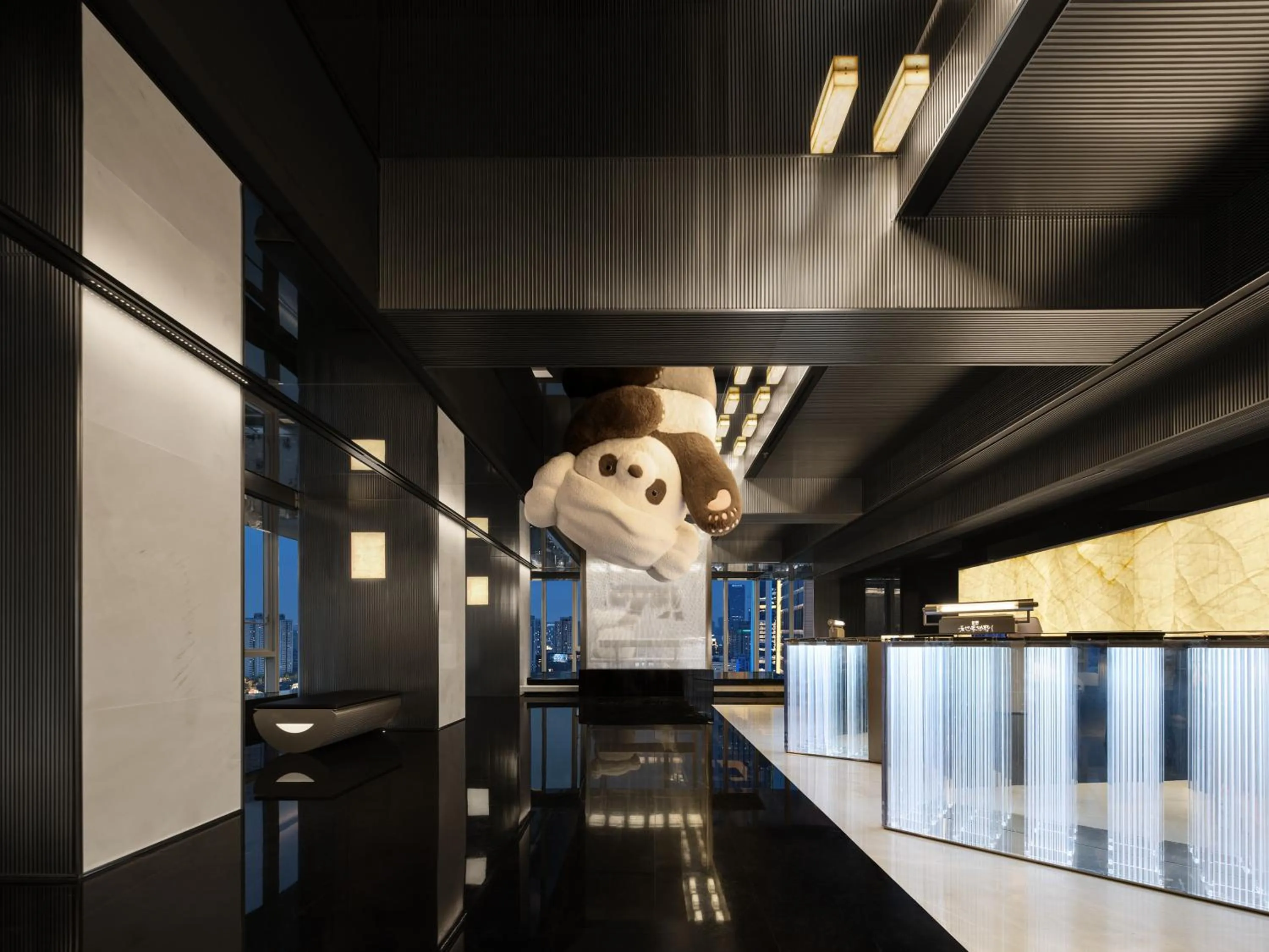 Lobby or reception in ISEYA Serviced Apart-ment Chengdu Taikoo Li Flagship