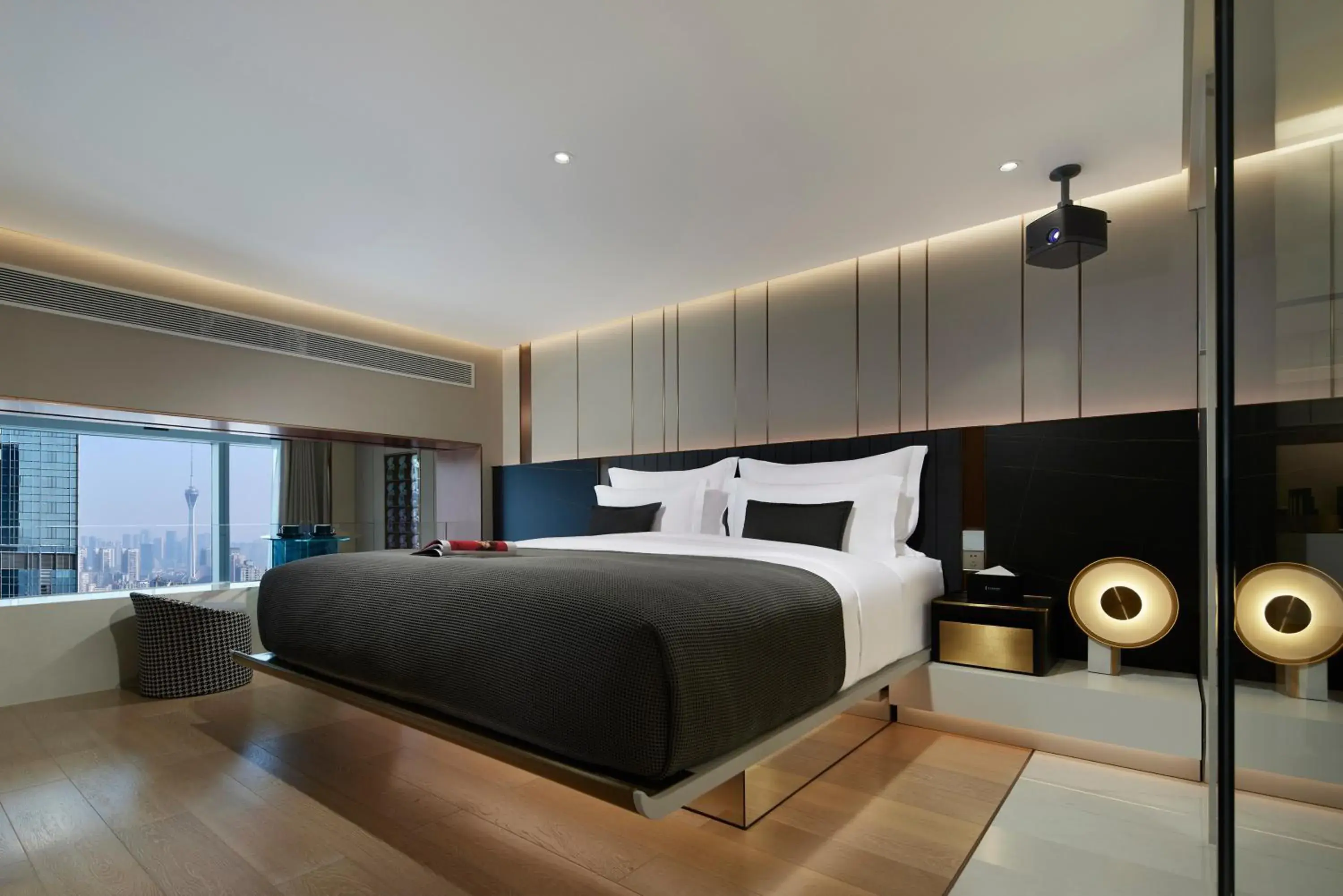 Family Loft Suite-1 Bedroom+1 Electric Sofa Bed -Taikoo Li View in ISEYA Serviced Apart-ment Chengdu Taikoo Li Flagship Family Loft Suite-1 Bedroom+1 Electric Sofa Bed -Taikoo Li View in ISEYA Serviced Apart-ment Chengdu Taikoo Li Flagship