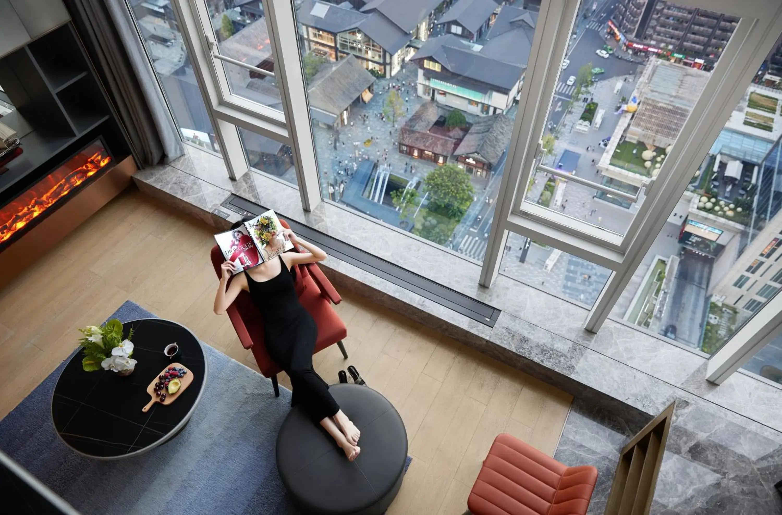 Bird's eye view in ISEYA Serviced Apart-ment Chengdu Taikoo Li Flagship Bird's eye view in ISEYA Serviced Apart-ment Chengdu Taikoo Li Flagship