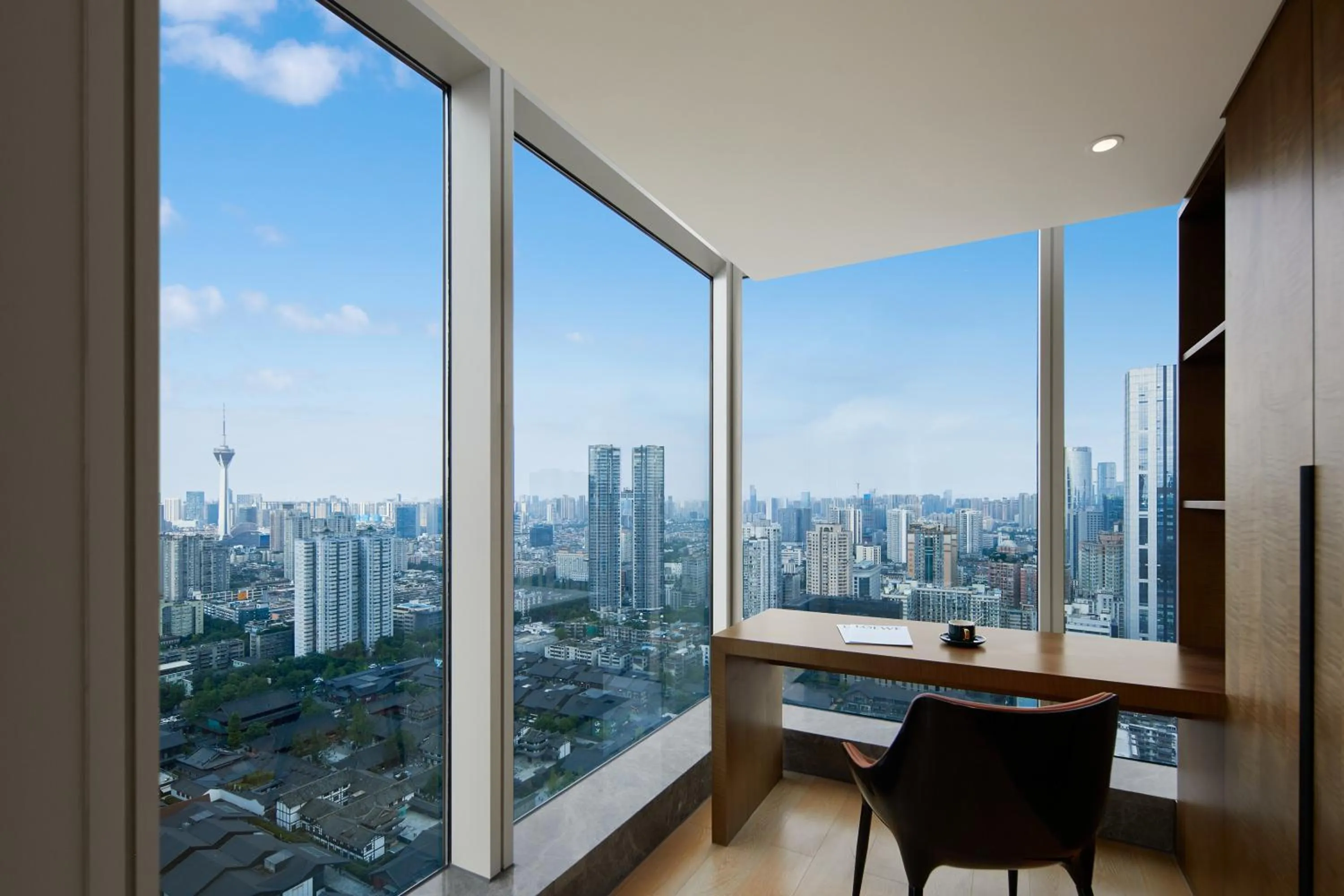 City view in ISEYA Serviced Apart-ment Chengdu Taikoo Li Flagship