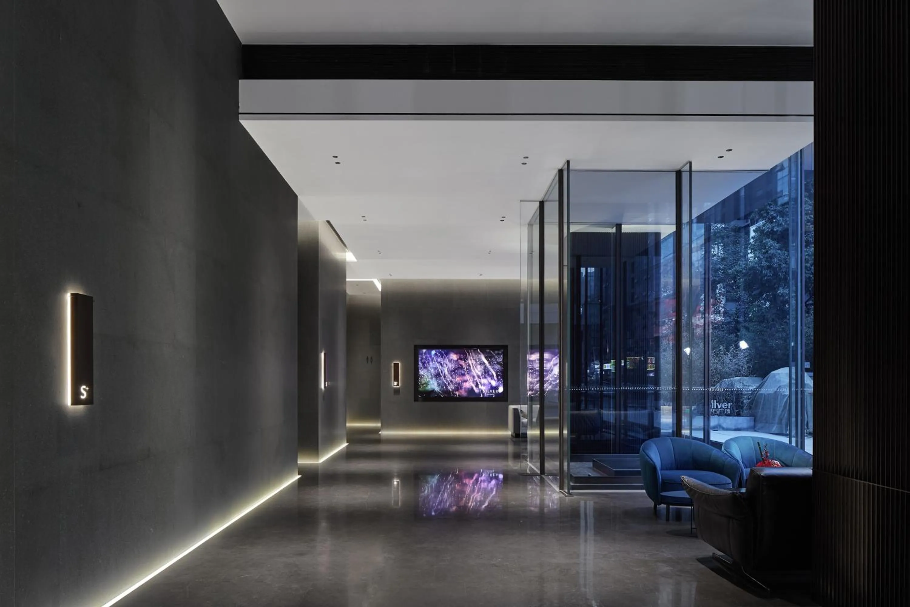 Seating area in ISEYA Serviced Apart-ment Chengdu Taikoo Li Flagship