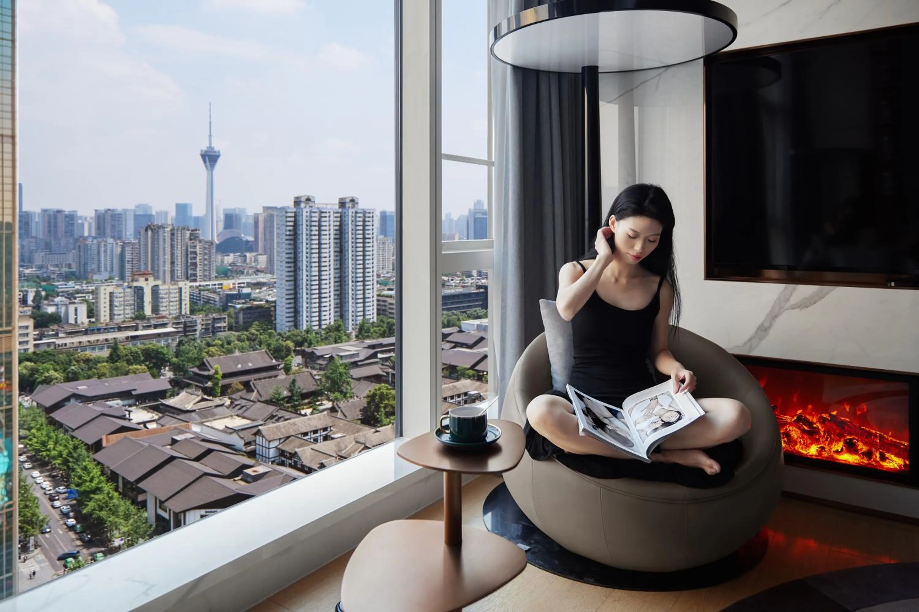 View (from property/room) in ISEYA Serviced Apart-ment Chengdu Taikoo Li Flagship