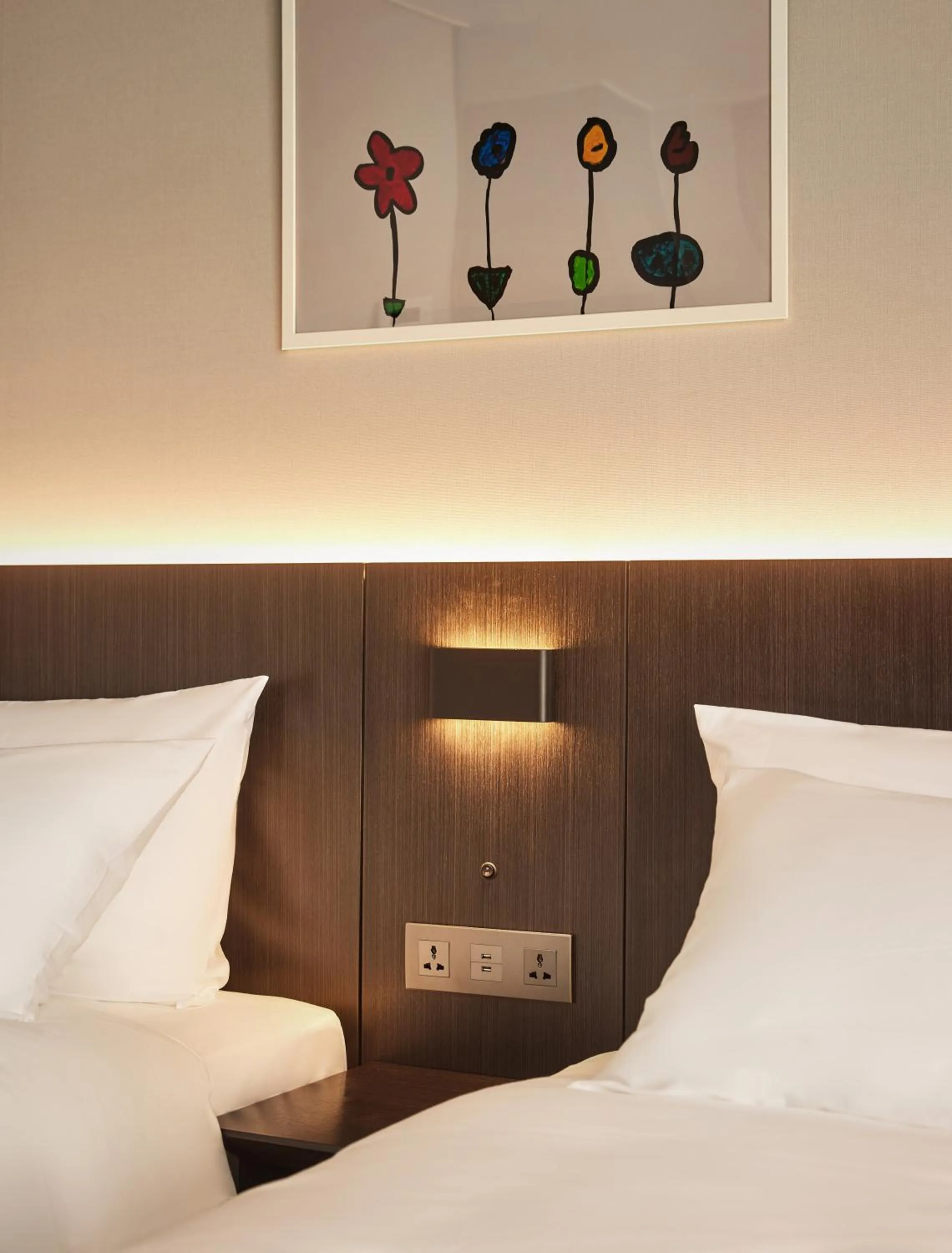 Bedroom, Bed in Homes Stay Myeongdong