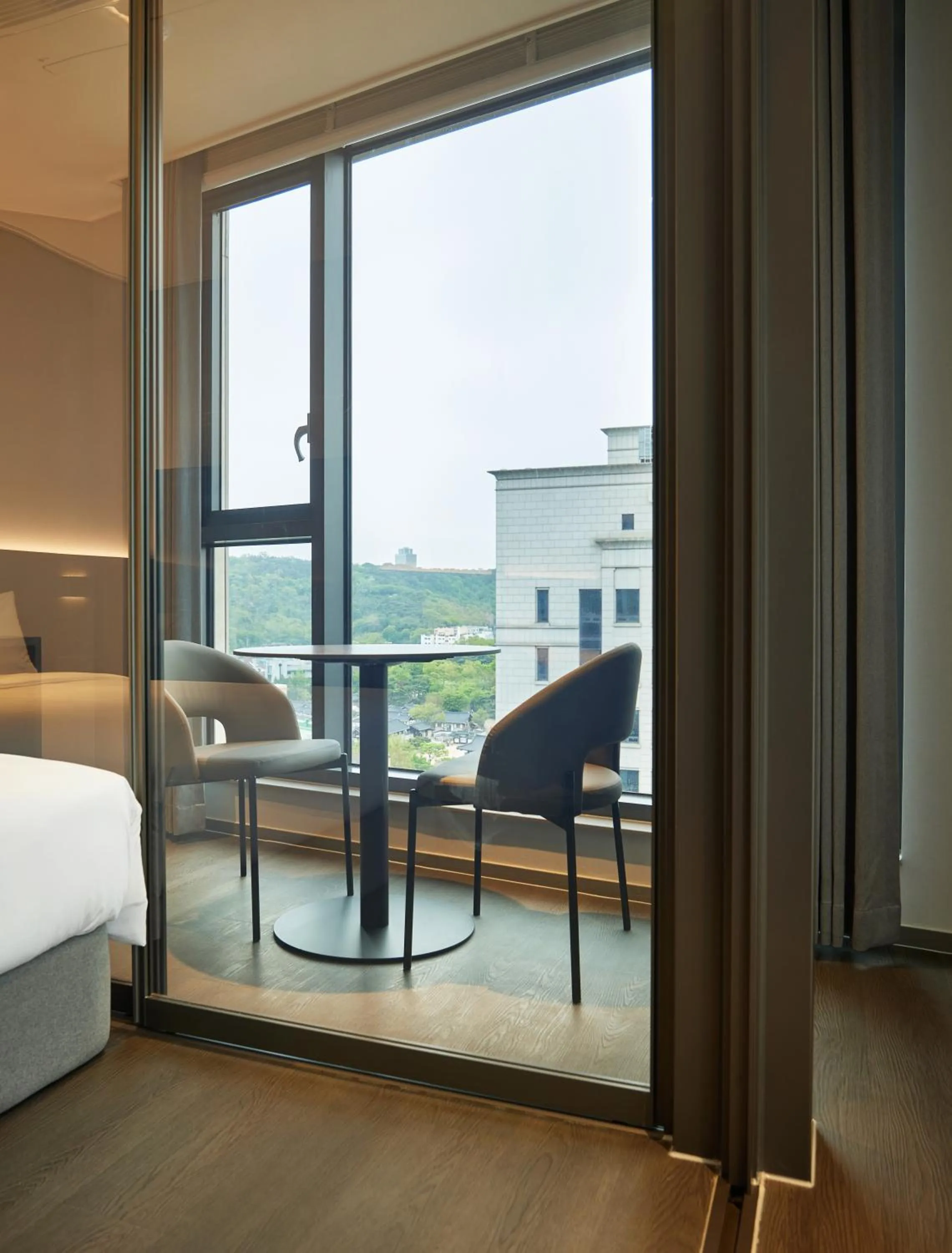 Decorative detail, Bed in Homes Stay Myeongdong