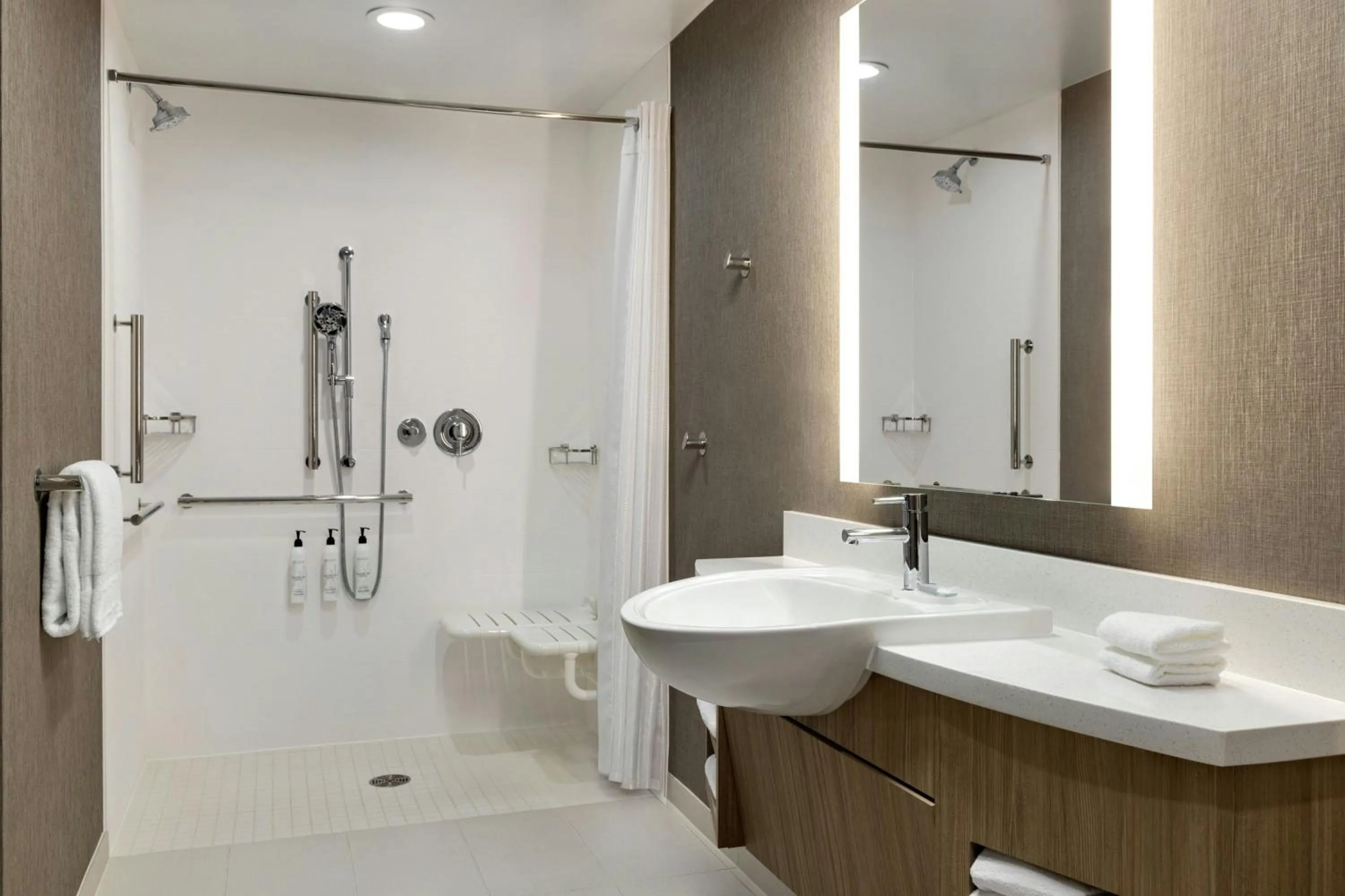 Bathroom in SpringHill Suites by Marriott Easton PA