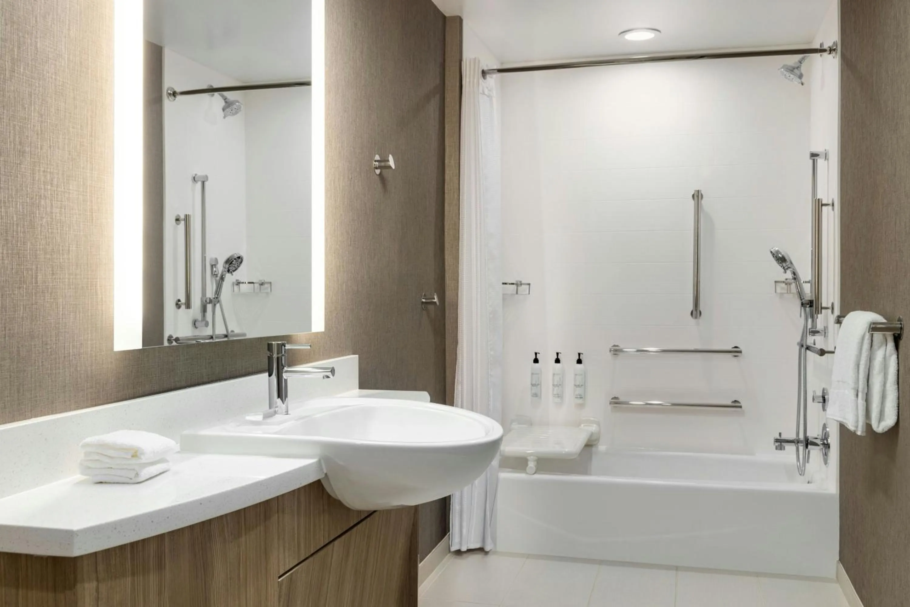 Bathroom in SpringHill Suites by Marriott Easton PA