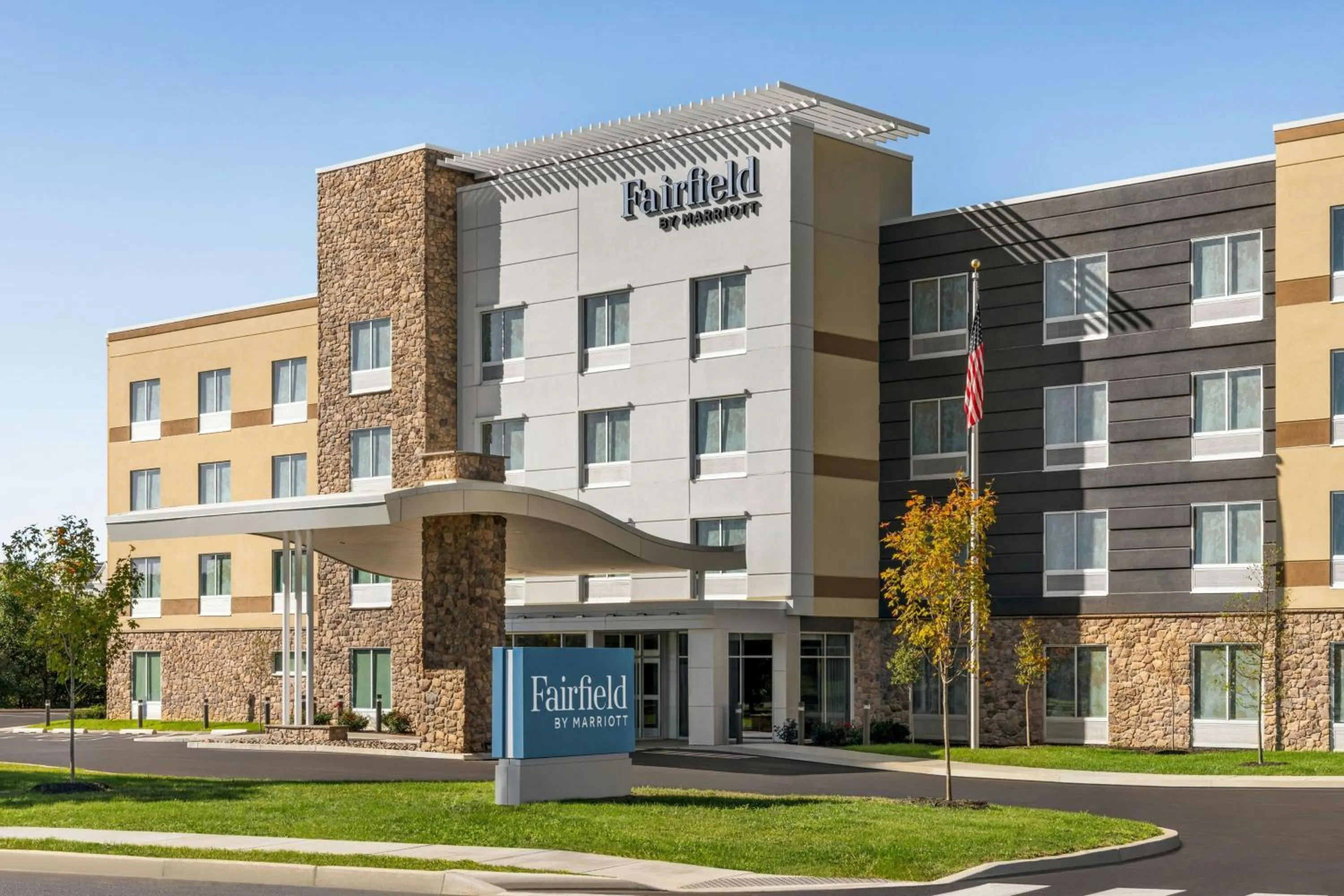 Property building in Fairfield by Marriott Inn & Suites Bethlehem PA