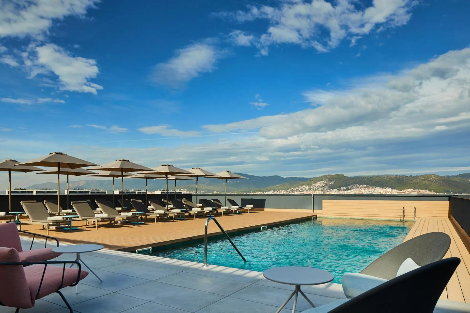 Pool view in Four Points by Sheraton Barcelona Airport