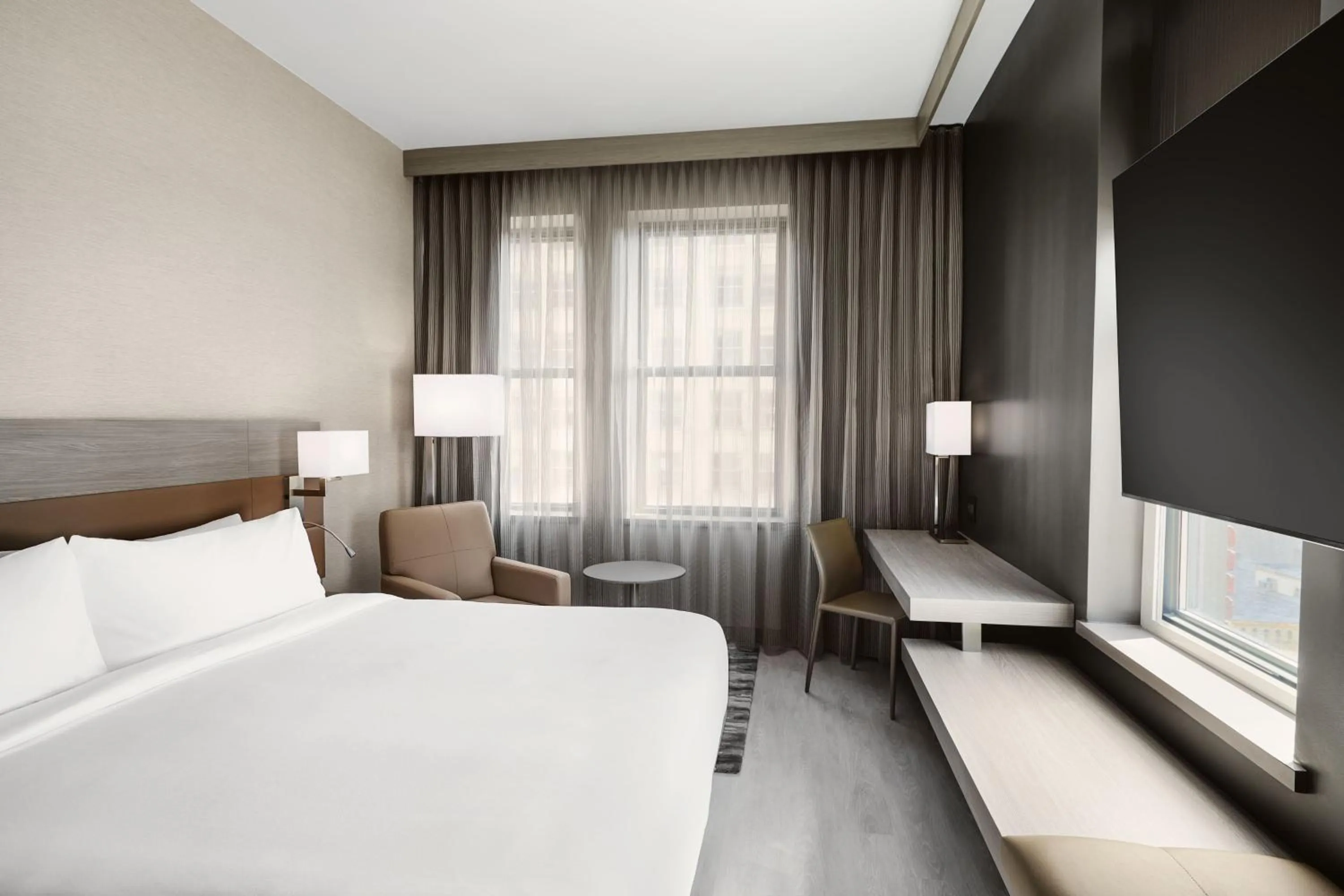 Photo of the whole room, Bed in AC Hotel by Marriott Kansas City Downtown