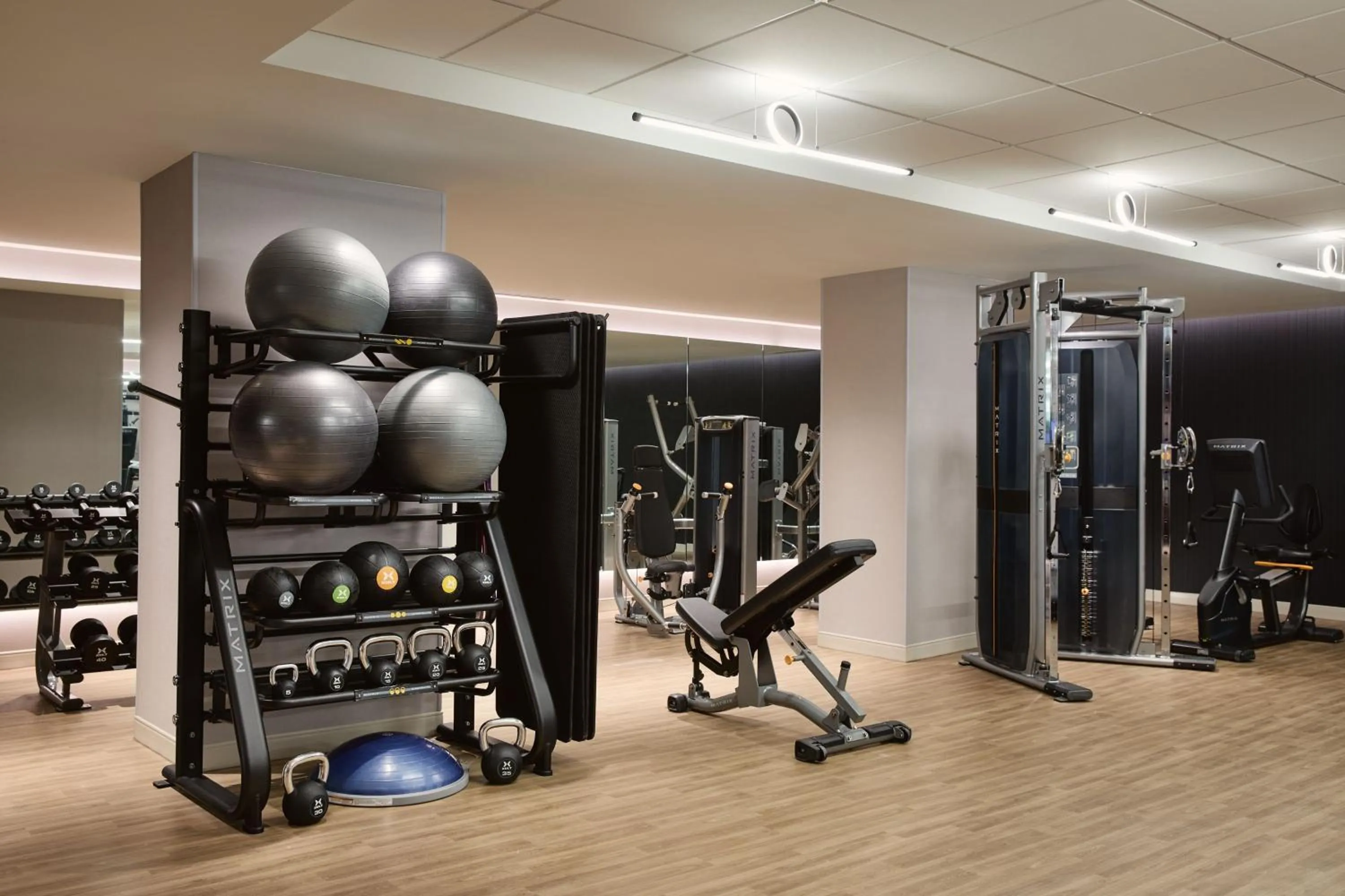 Fitness centre/facilities in AC Hotel by Marriott Kansas City Downtown
