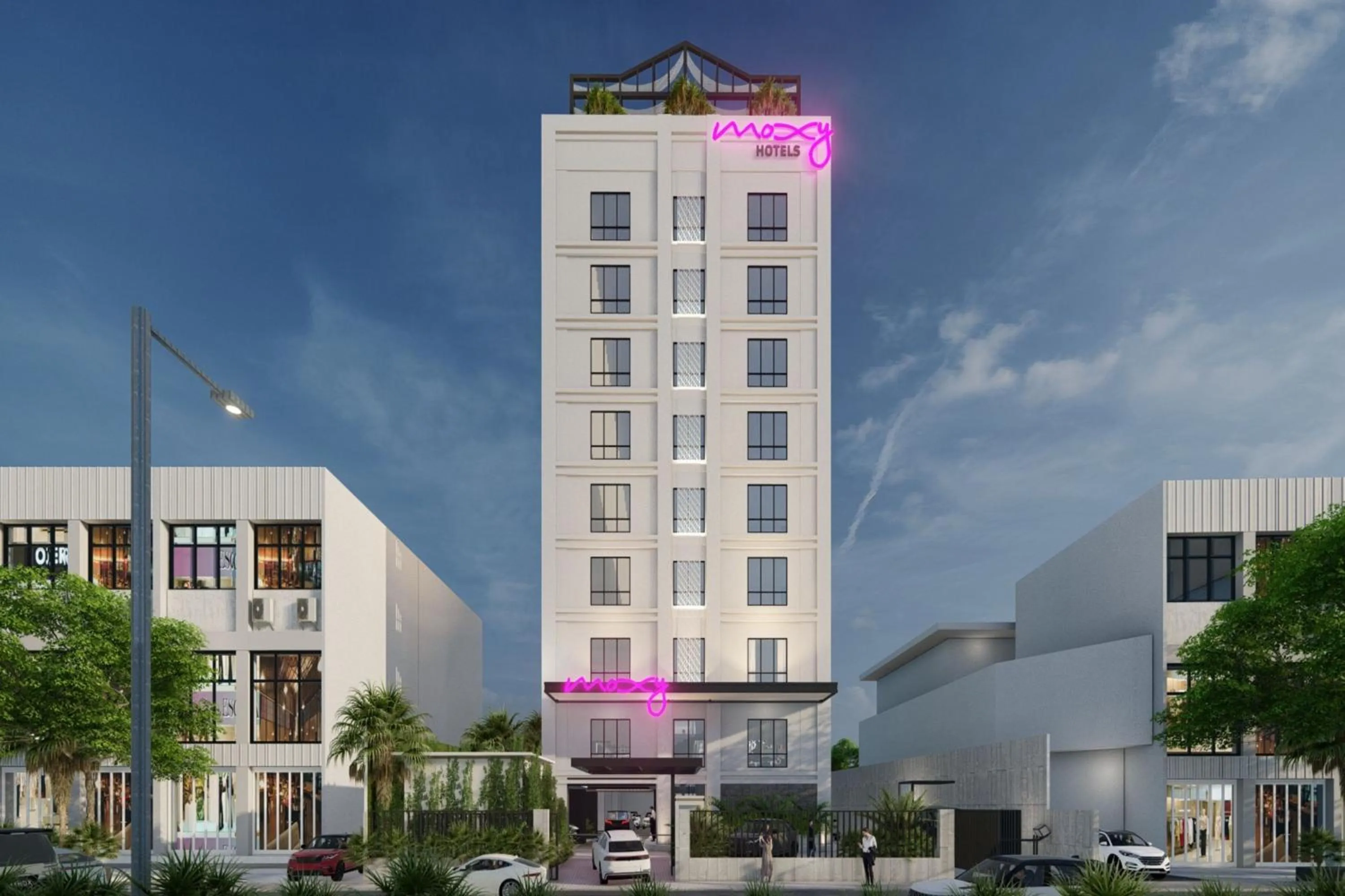 View (from property/room) in Moxy Solo