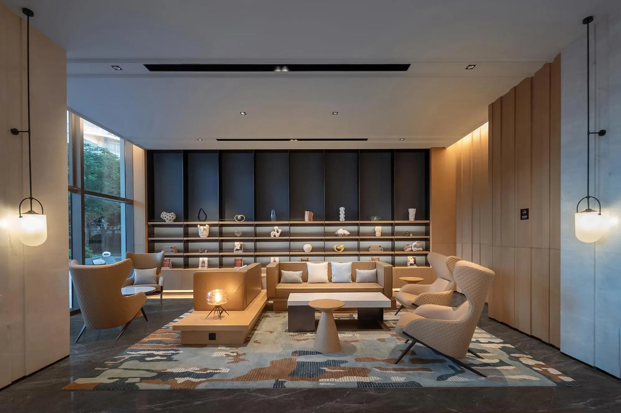 Seating area in Fairfield by Marriott Shenzhen Dameisha