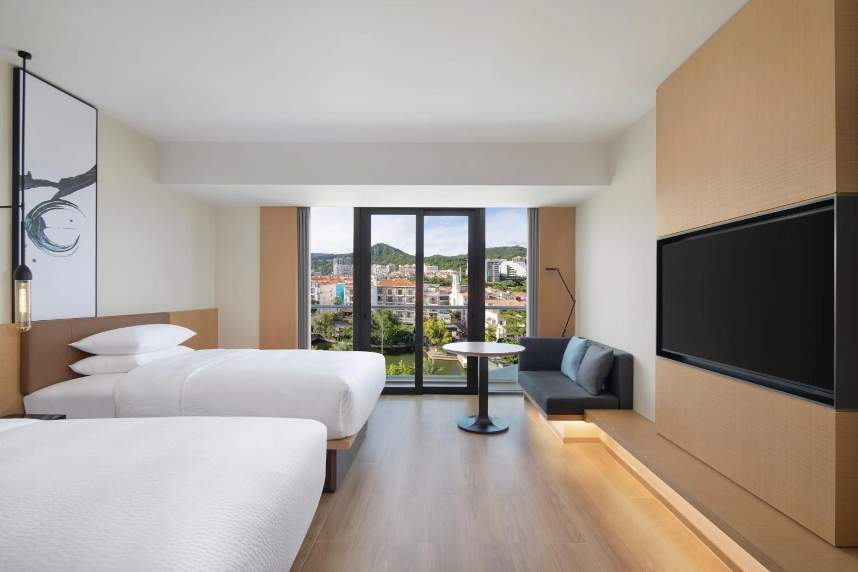 Photo of the whole room, Bed in Fairfield by Marriott Shenzhen Dameisha
