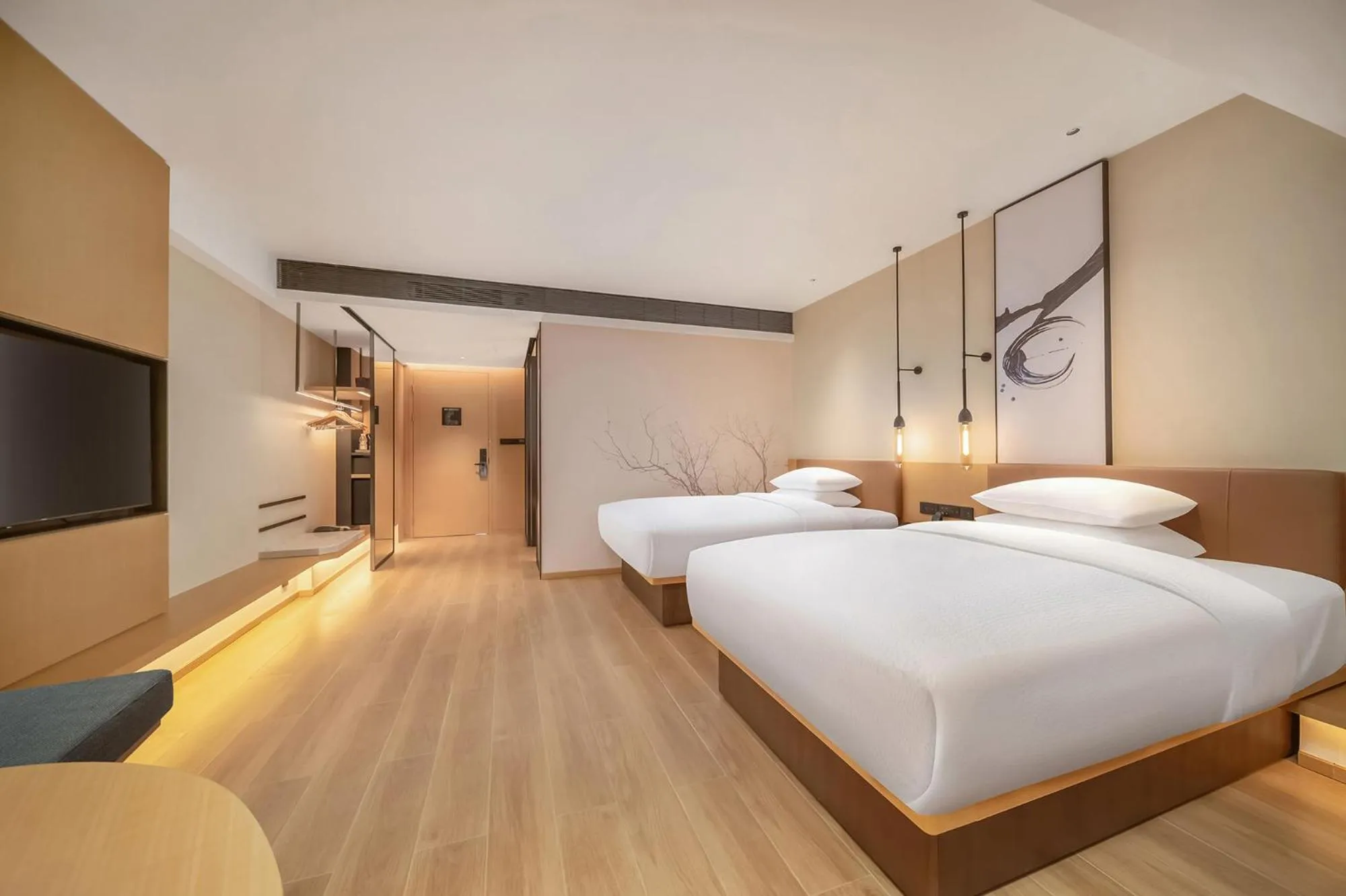 Bed in Fairfield by Marriott Shenzhen Dameisha