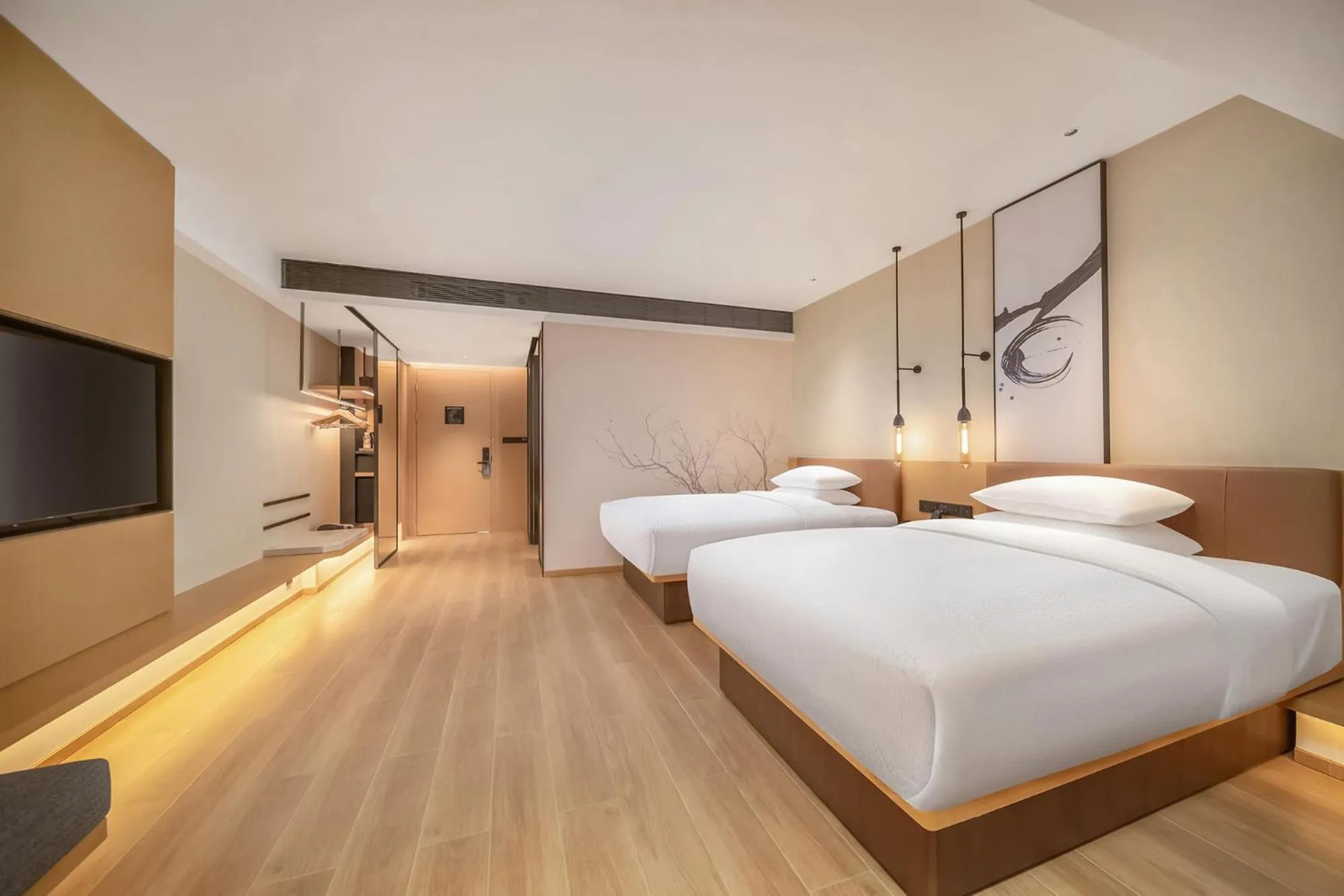 Bed in Fairfield by Marriott Shenzhen Dameisha