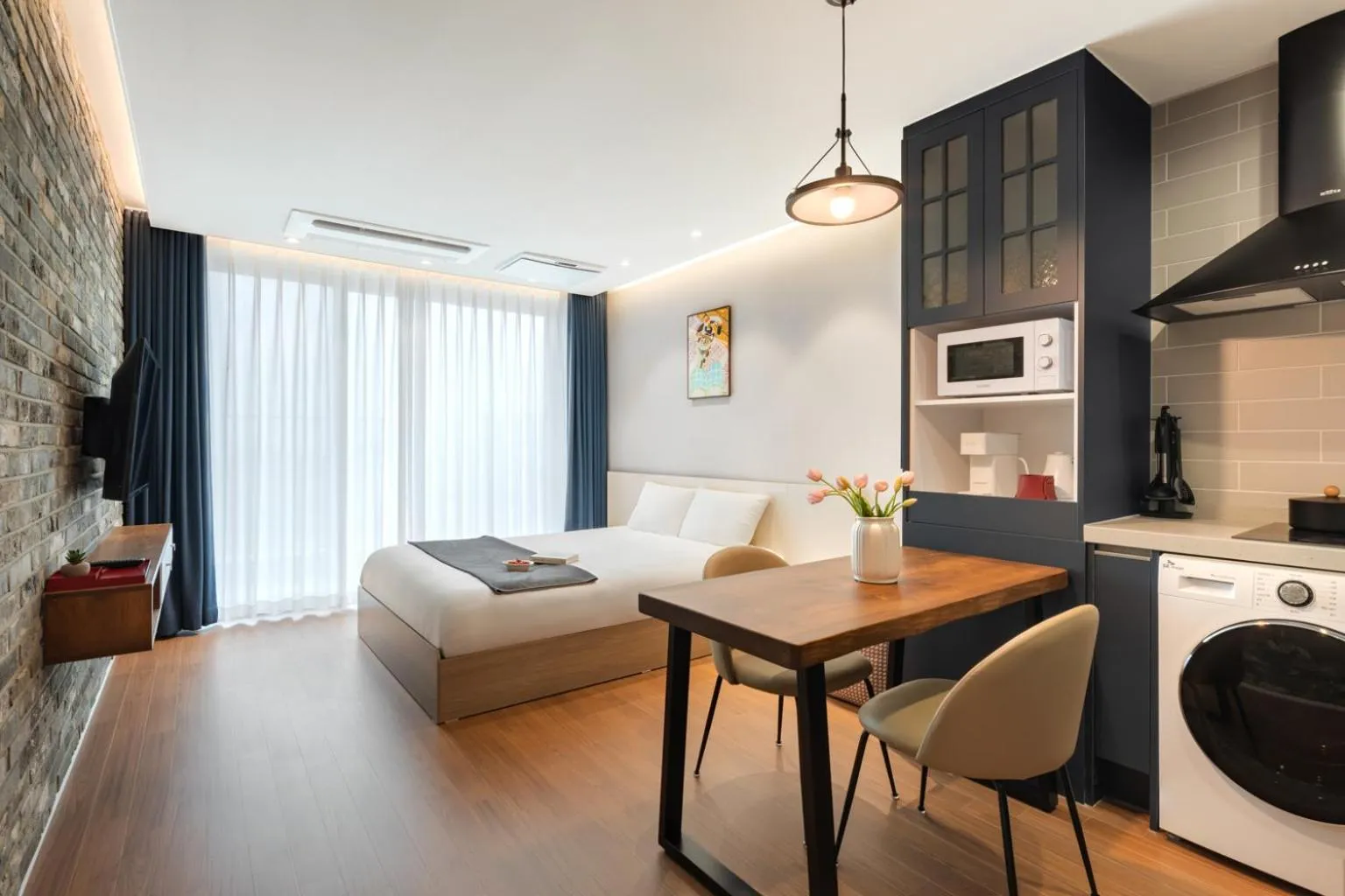 Seating area in Urbanstay Siheung Geobukseom