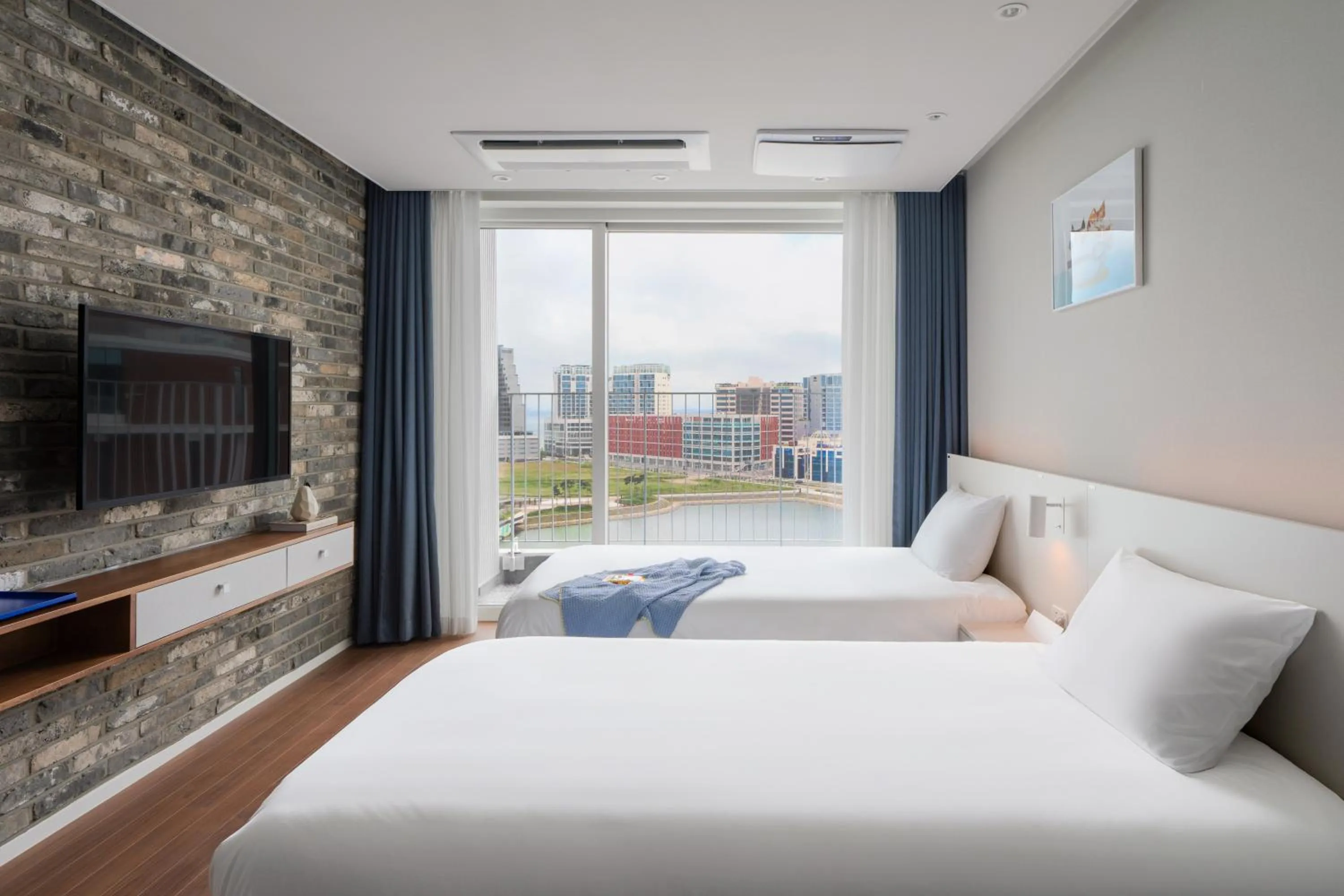 Bedroom, Bed in Urbanstay Siheung Geobukseom