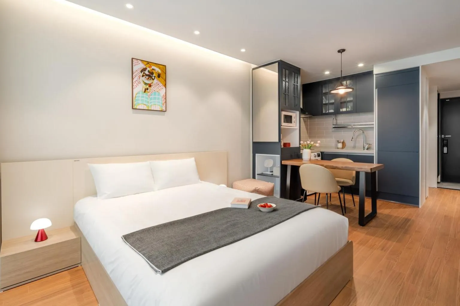 Bedroom, Bed in Urbanstay Siheung Geobukseom