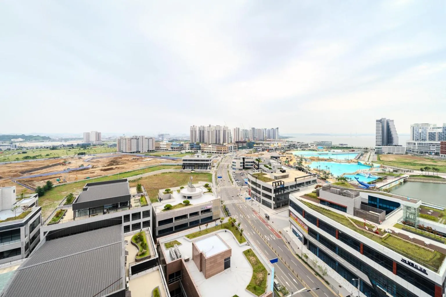 City view in Urbanstay Siheung Geobukseom